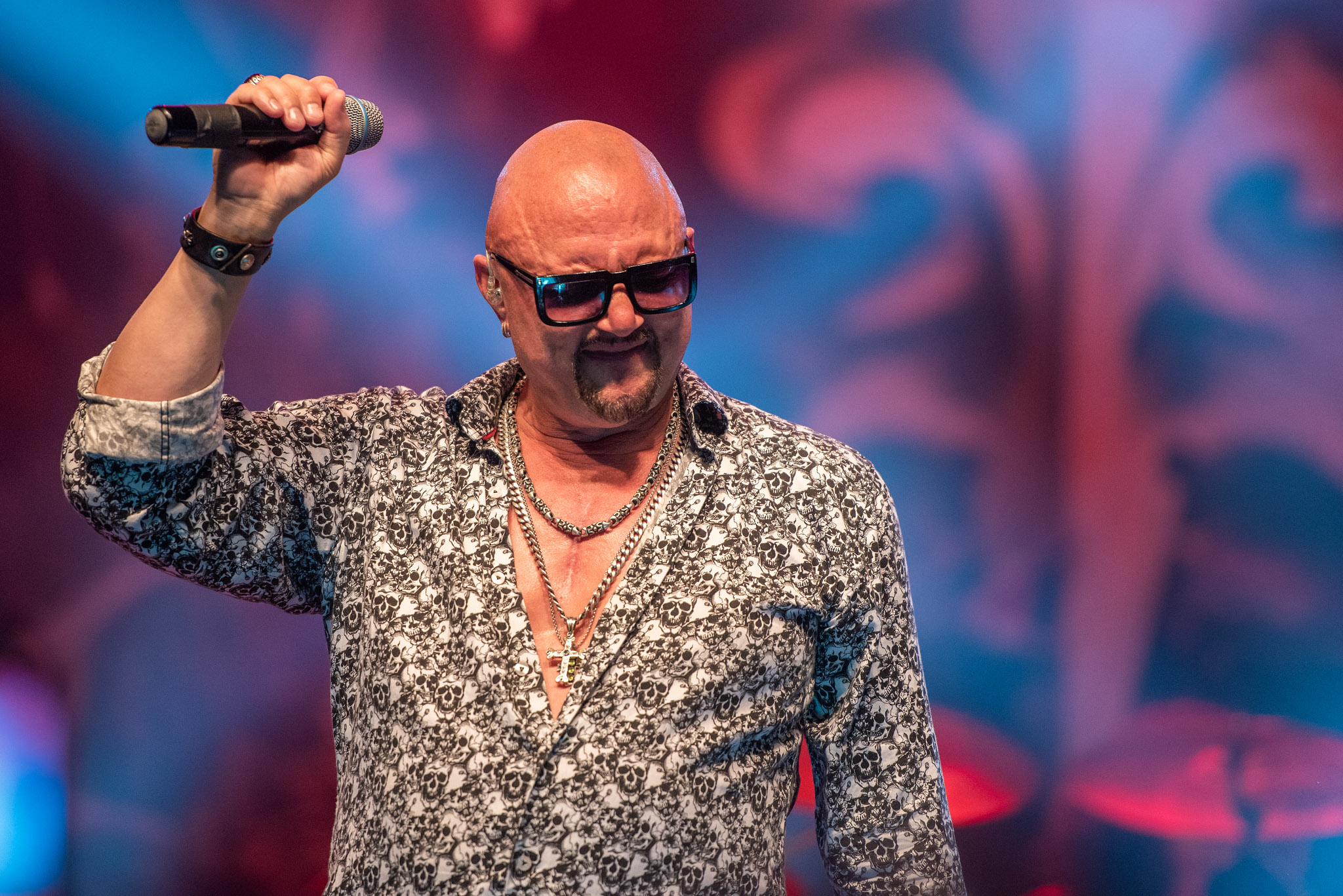 Geoff Tate em São Paulo. Créditos: Leca Suzuki
