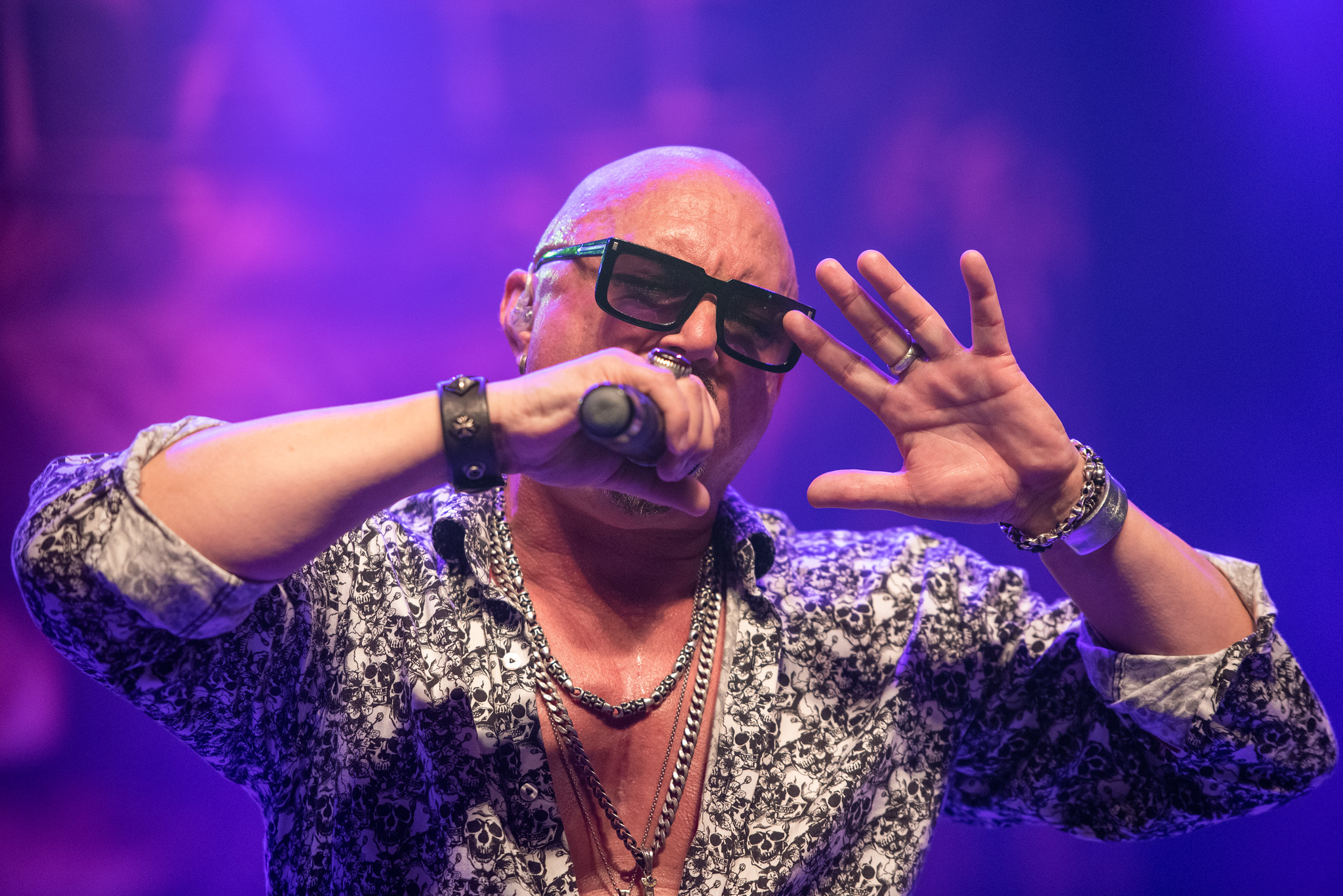 Geoff Tate em São Paulo. Créditos: Leca Suzuki