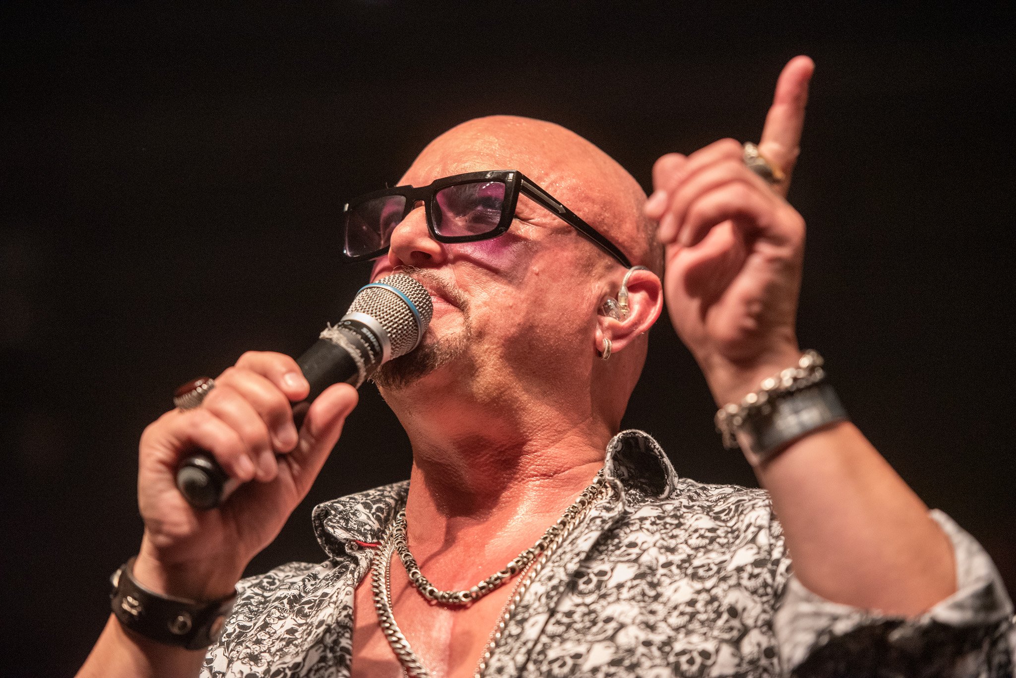 Geoff Tate em São Paulo. Créditos: Leca Suzuki