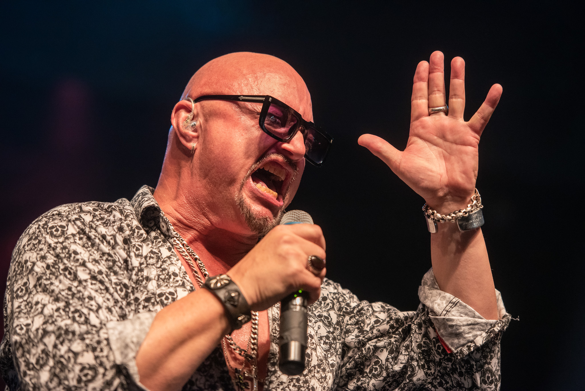 Geoff Tate em São Paulo. Créditos: Leca Suzuki