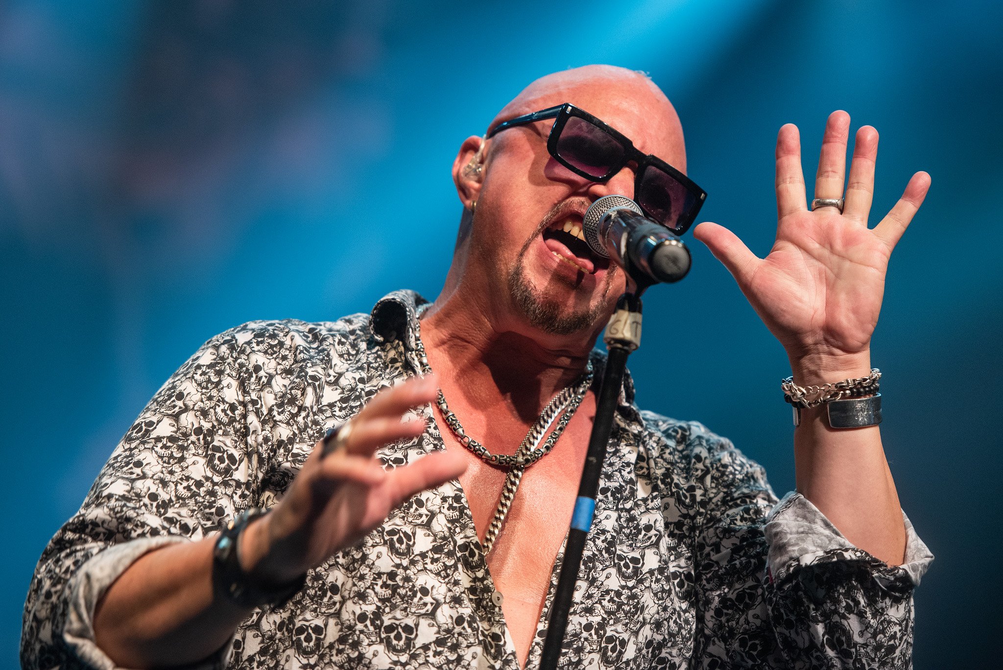 Geoff Tate em São Paulo. Créditos: Leca Suzuki