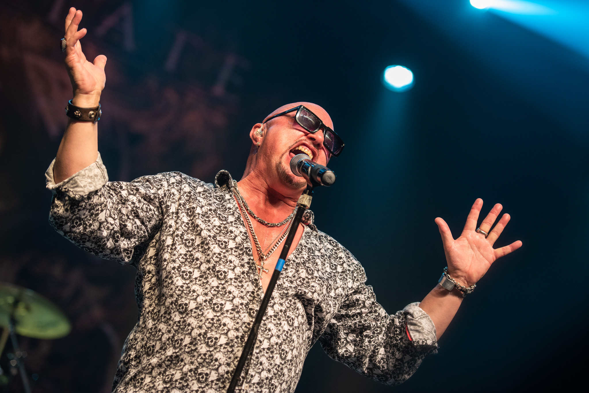 Geoff Tate em São Paulo. Créditos: Leca Suzuki