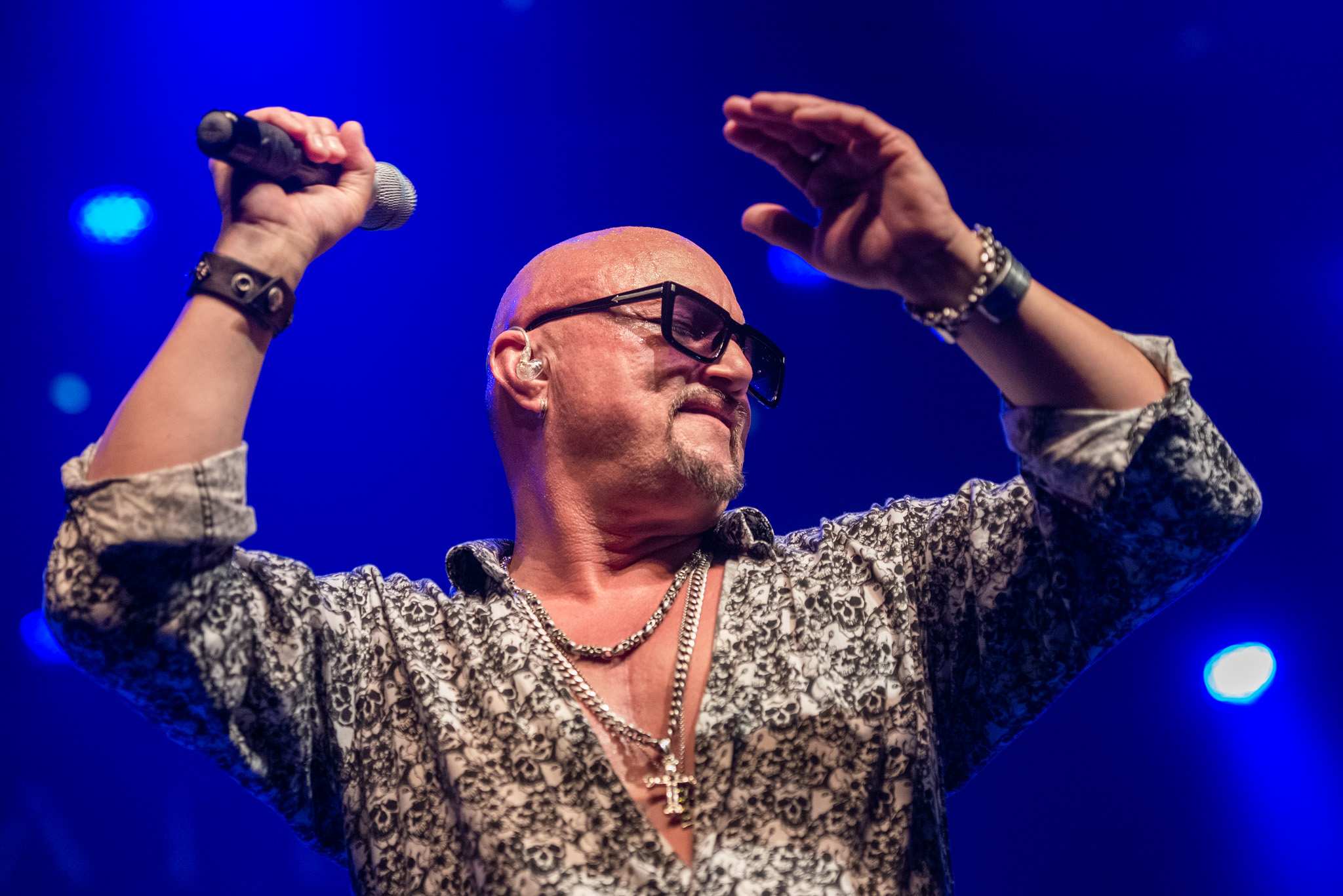 Geoff Tate em São Paulo. Créditos: Leca Suzuki