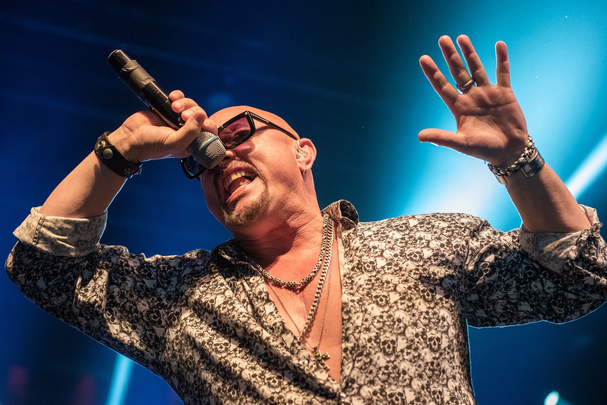 Geoff Tate em São Paulo. Créditos: Leca Suzuki