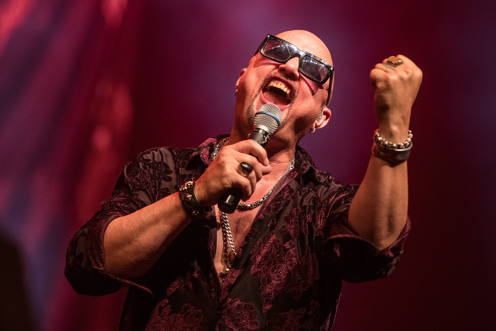 Geoff Tate em São Paulo. Créditos: Leca Suzuki