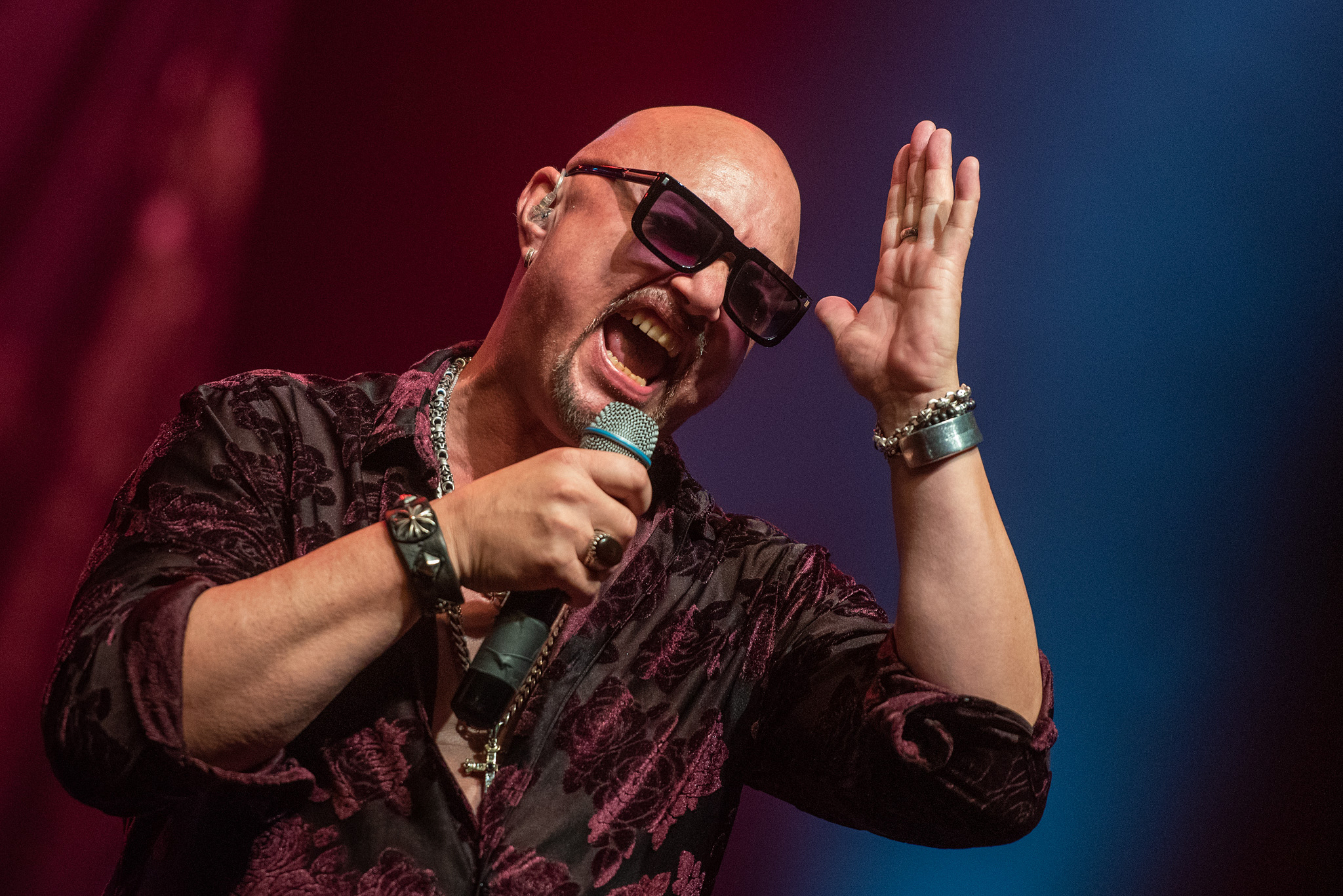 Geoff Tate em São Paulo. Créditos: Leca Suzuki