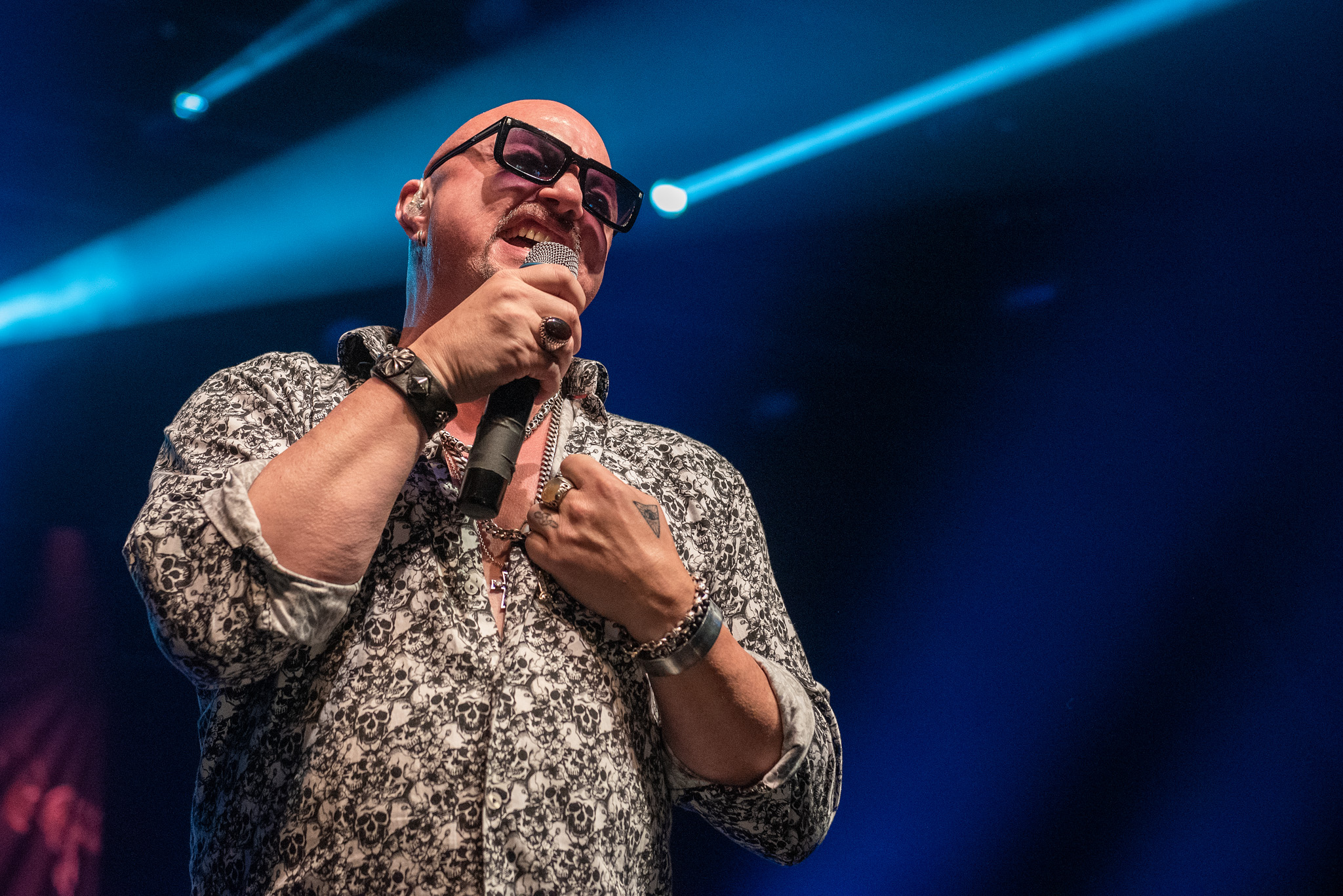 Geoff Tate em São Paulo. Créditos: Leca Suzuki