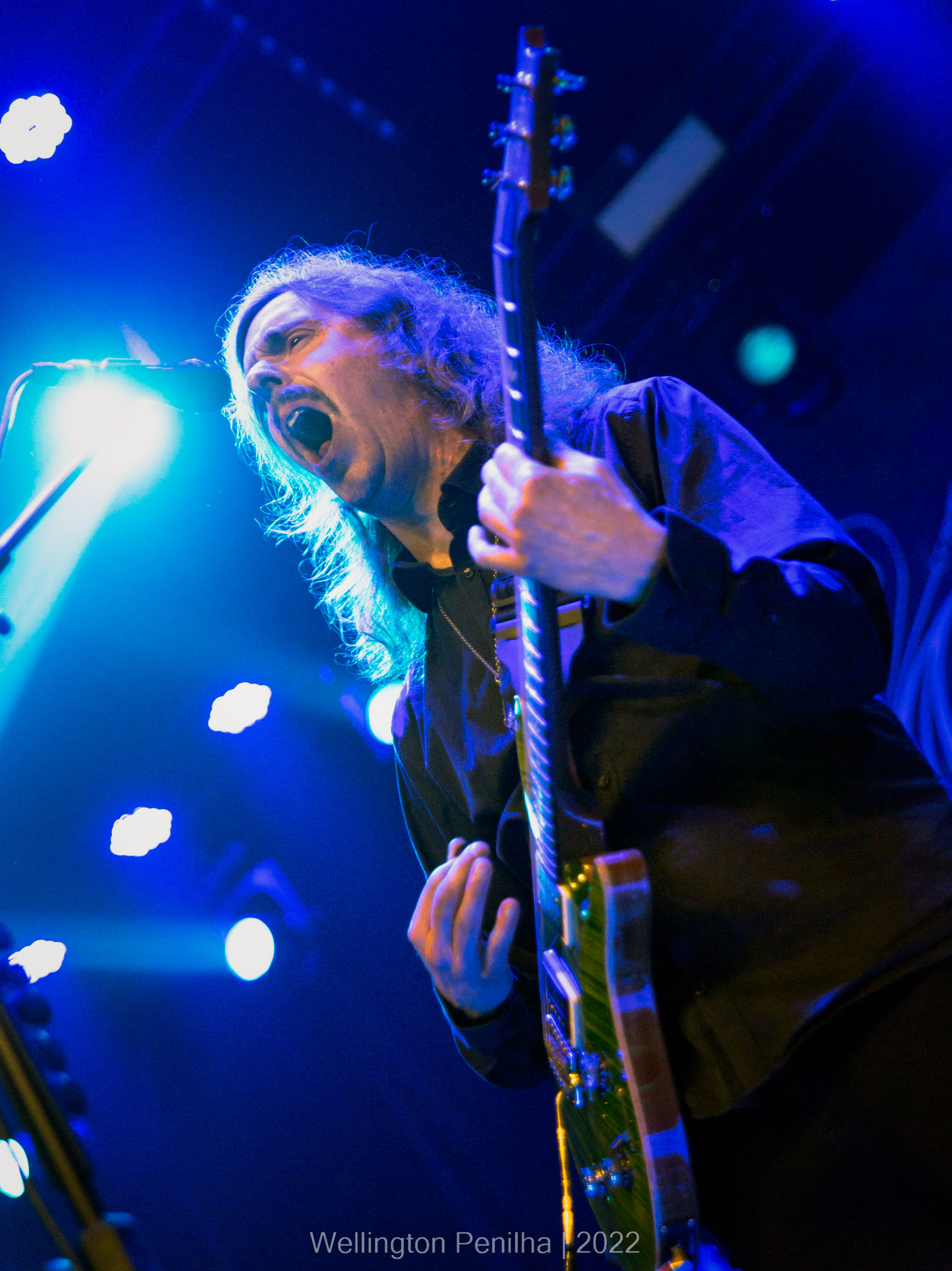 Opeth no Carioca Club em São Paulo. Crédito: Wellington Penilha