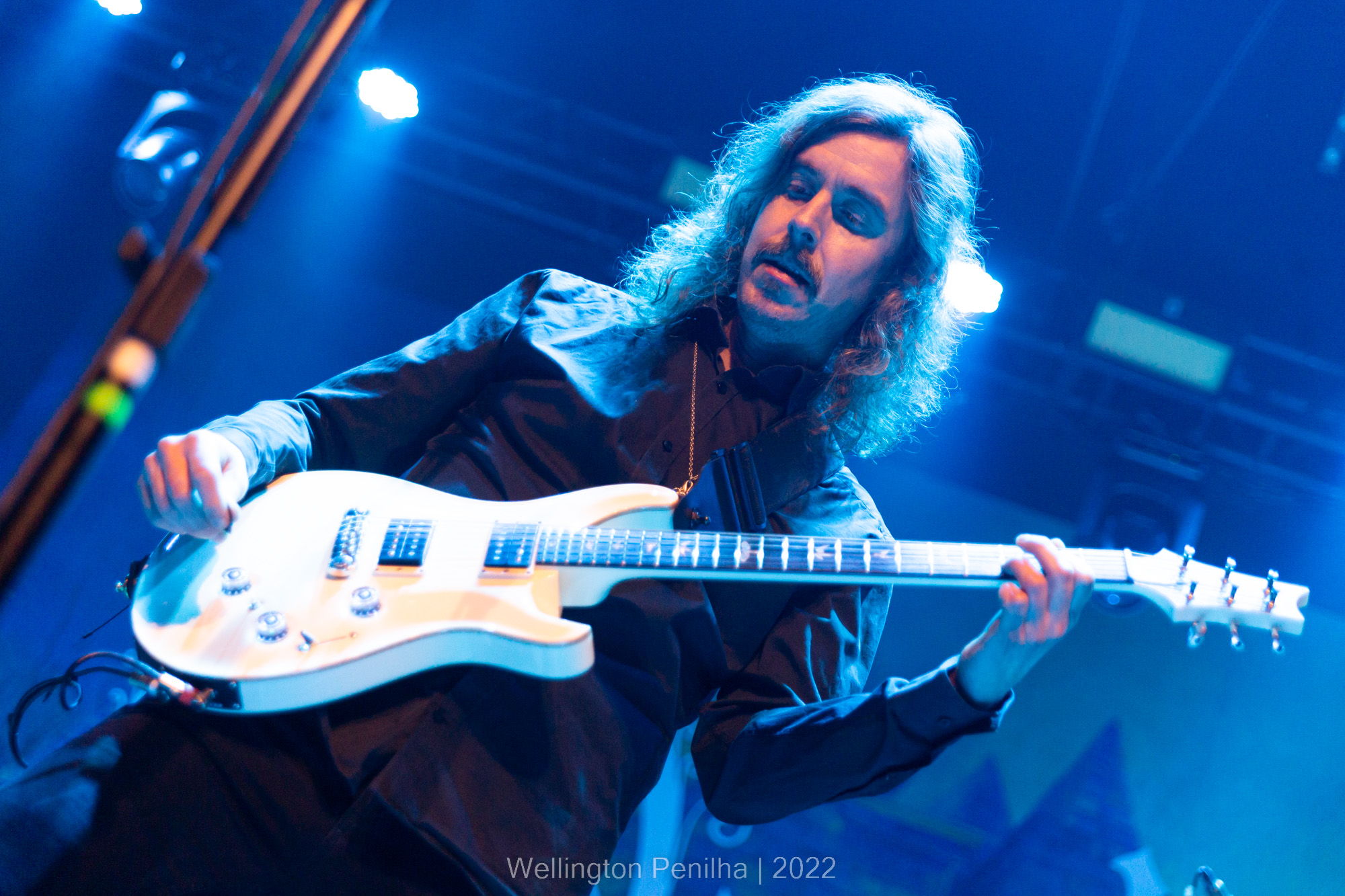 Opeth no Carioca Club em São Paulo. Crédito: Wellington Penilha