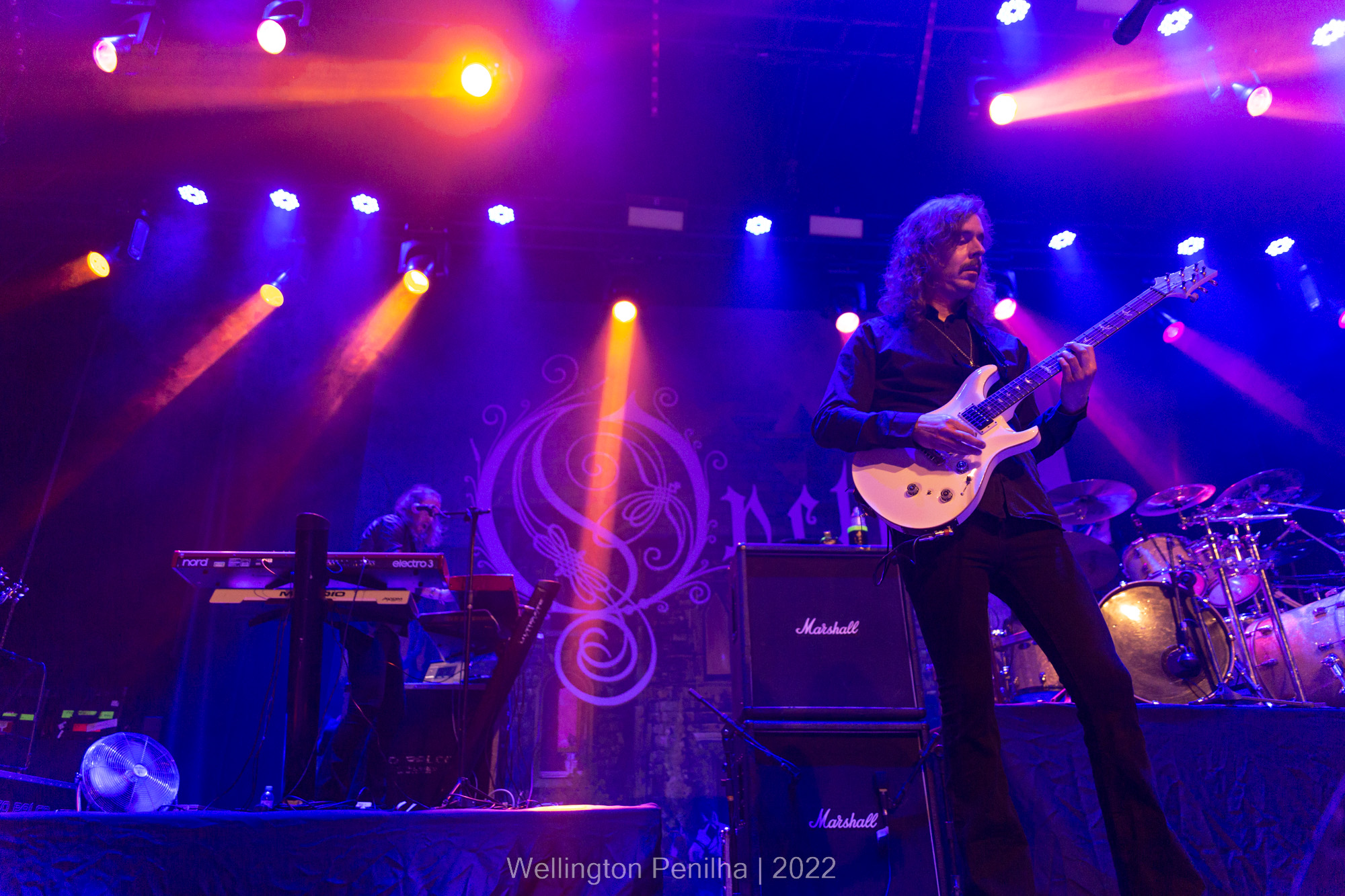 Opeth no Carioca Club em São Paulo. Crédito: Wellington Penilha