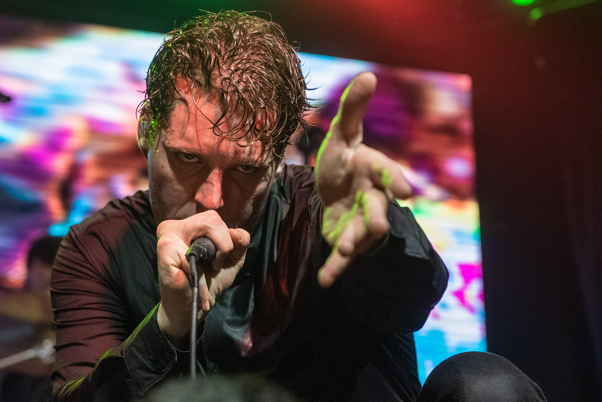 Deafheaven no Fabrique Club. Crédito: Leca Suzuki