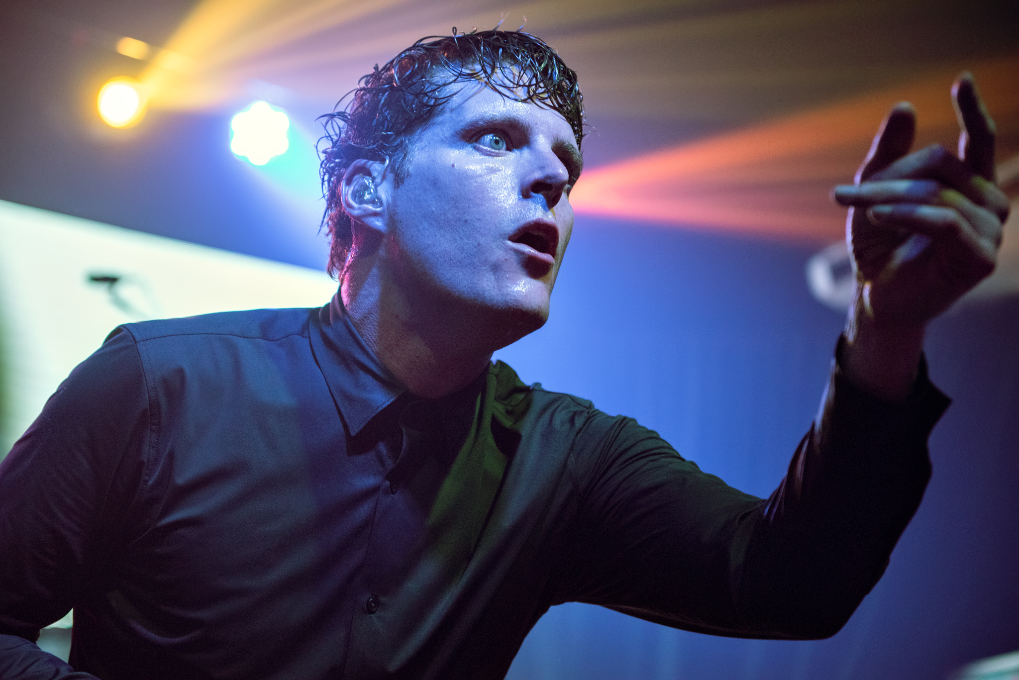 Deafheaven no Fabrique Club. Crédito: Leca Suzuki