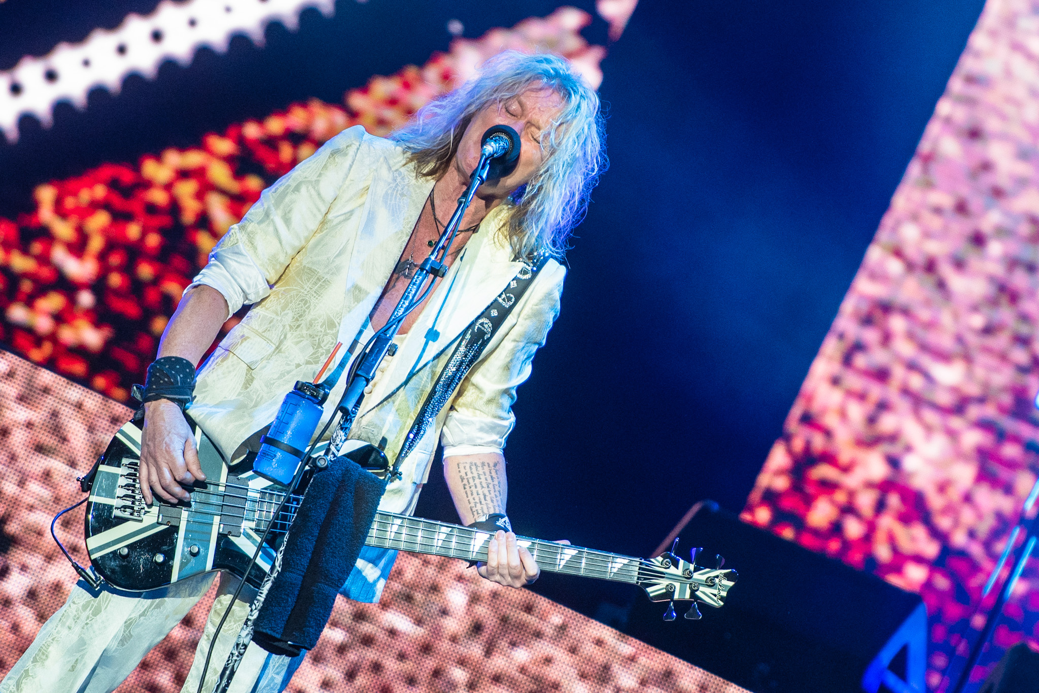 Def Leppard se apresenta com a ‘The World Tour’ em São Paulo. Crédito: Leca Suzuki