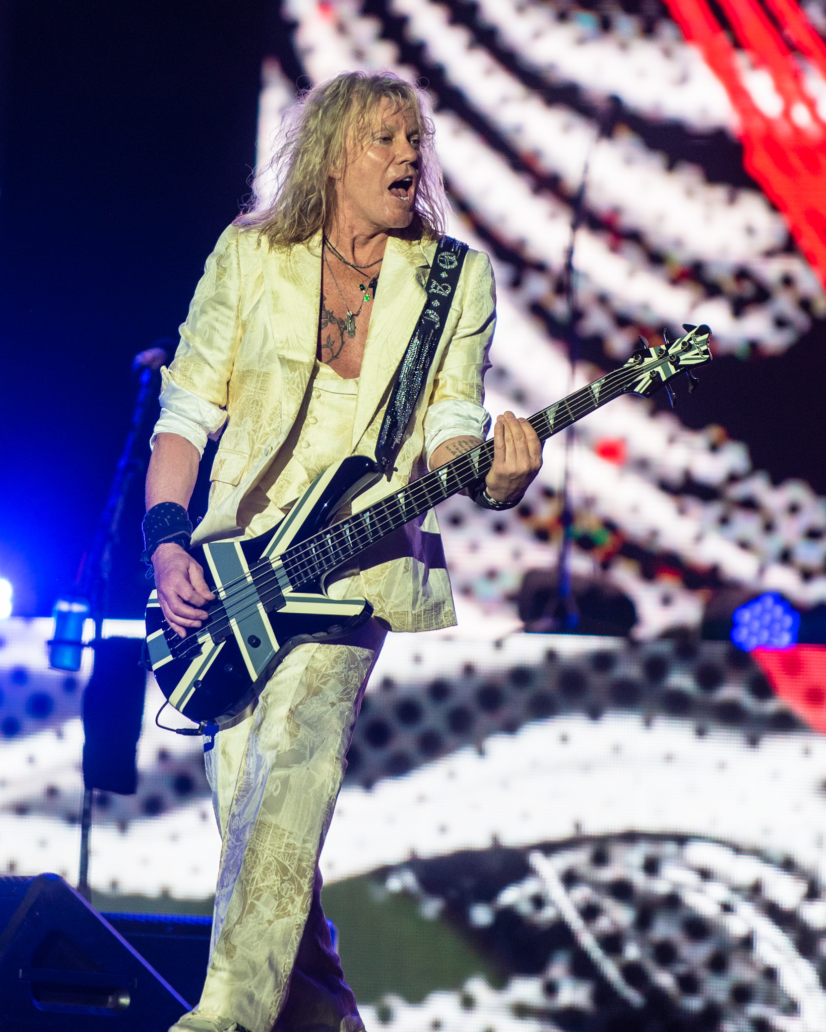 Def Leppard se apresenta com a ‘The World Tour’ em São Paulo. Crédito: Leca Suzuki