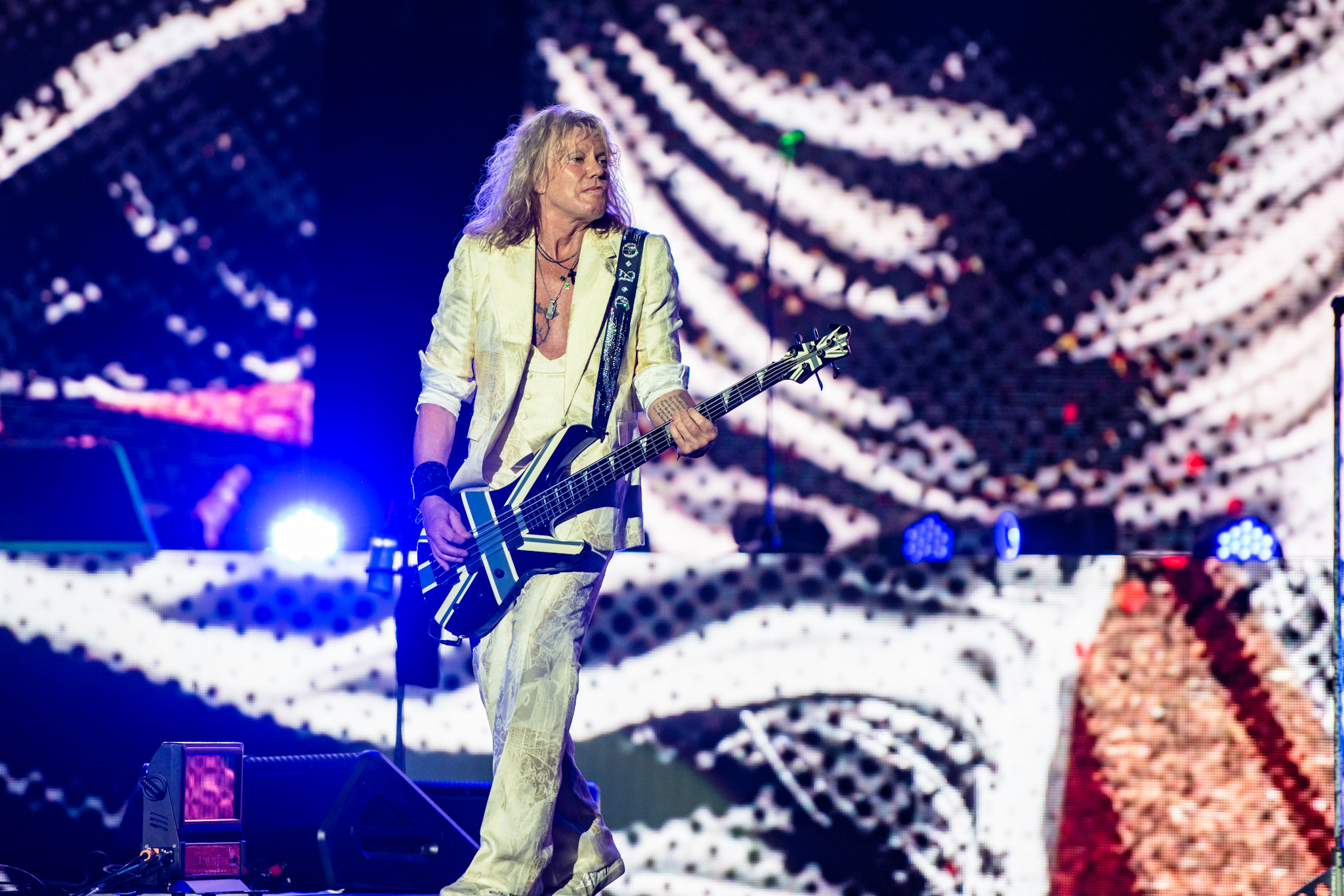 Def Leppard se apresenta com a ‘The World Tour’ em São Paulo. Crédito: Leca Suzuki