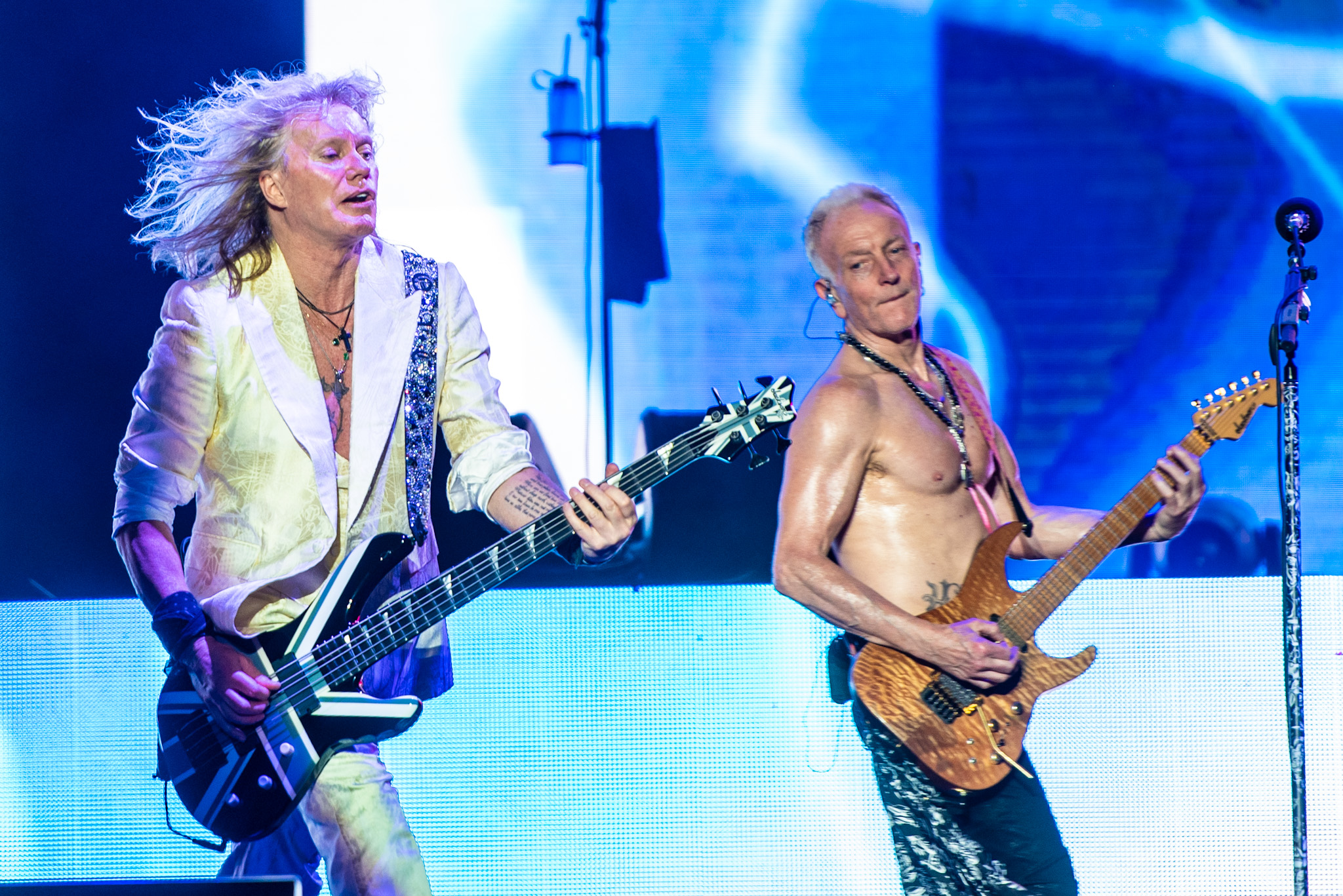 Def Leppard se apresenta com a ‘The World Tour’ em São Paulo. Crédito: Leca Suzuki