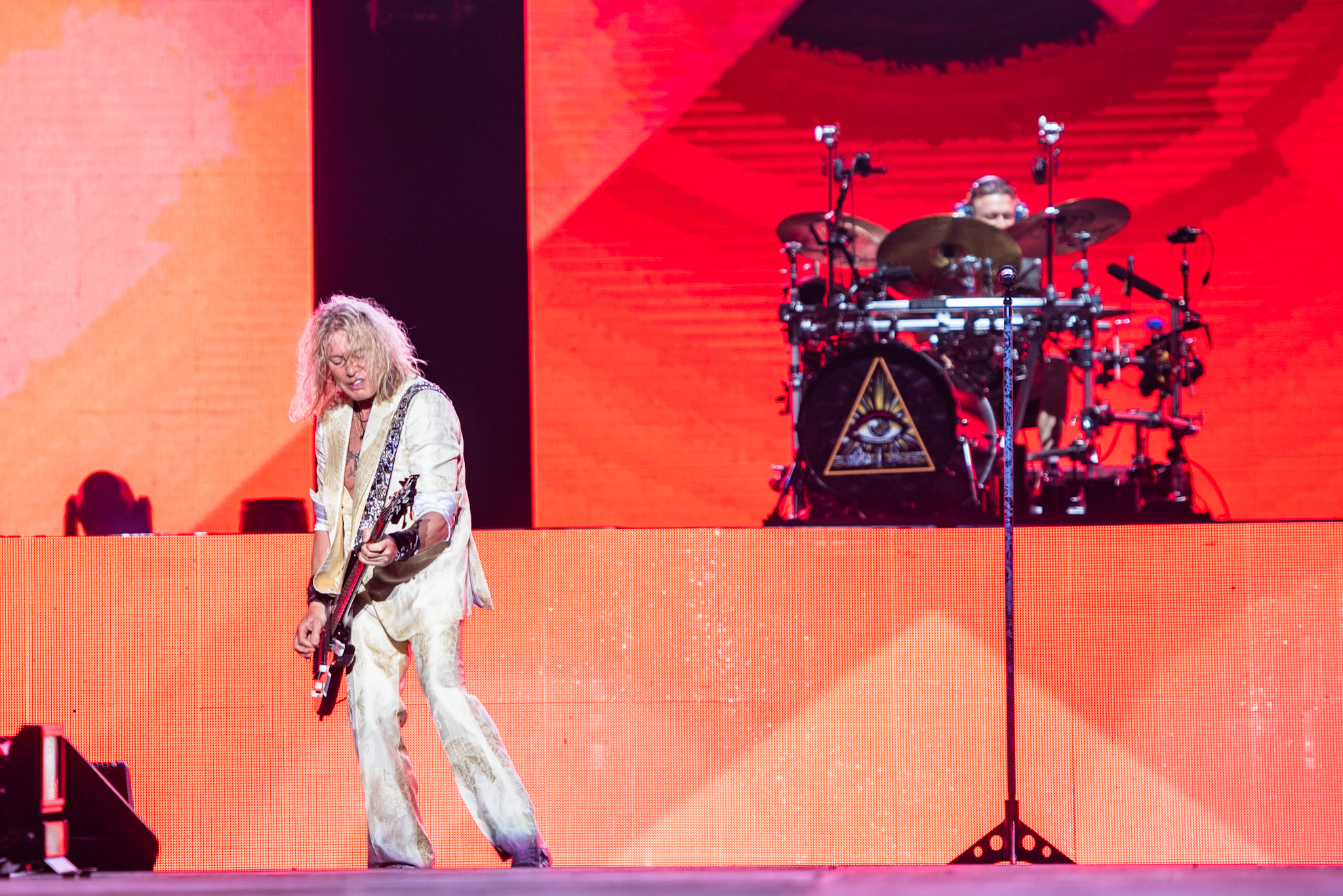 Def Leppard se apresenta com a ‘The World Tour’ em São Paulo. Crédito: Leca Suzuki