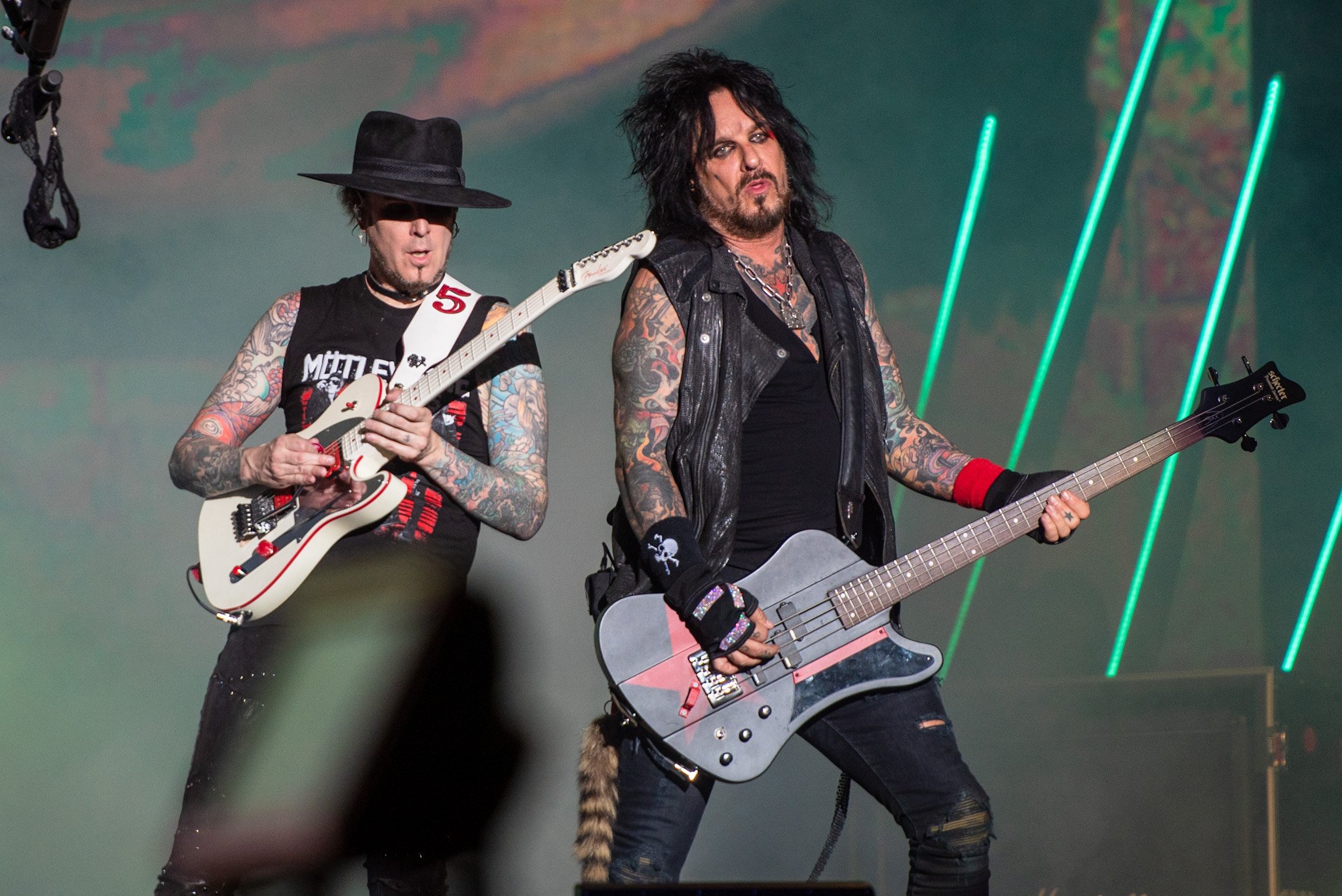 Mötley Crüe se apresenta com a ‘The World Tour’ em São Paulo. Crédito: Leca Suzuki