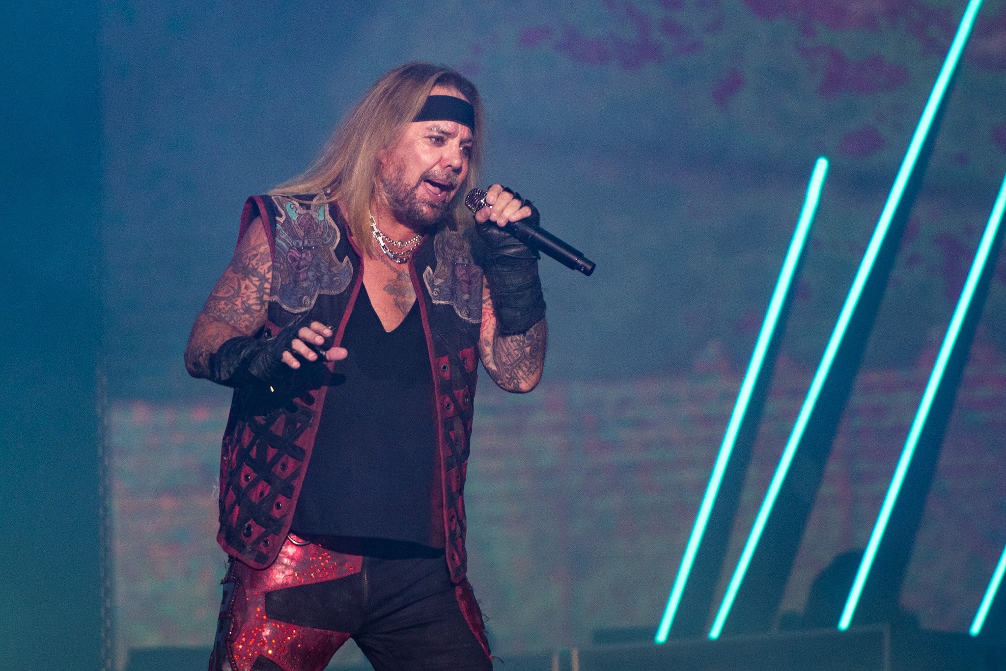 Mötley Crüe se apresenta com a ‘The World Tour’ em São Paulo. Crédito: Leca Suzuki