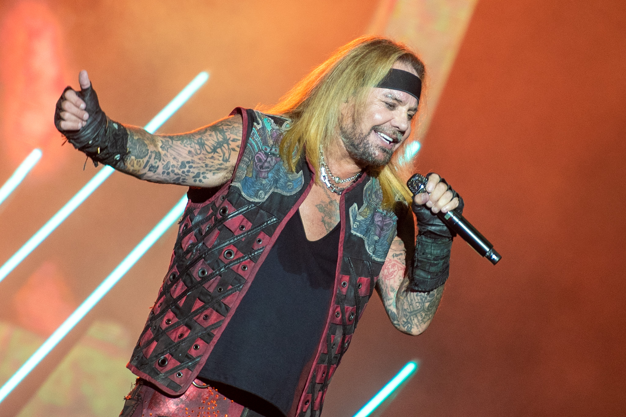 Mötley Crüe se apresenta com a ‘The World Tour’ em São Paulo. Crédito: Leca Suzuki