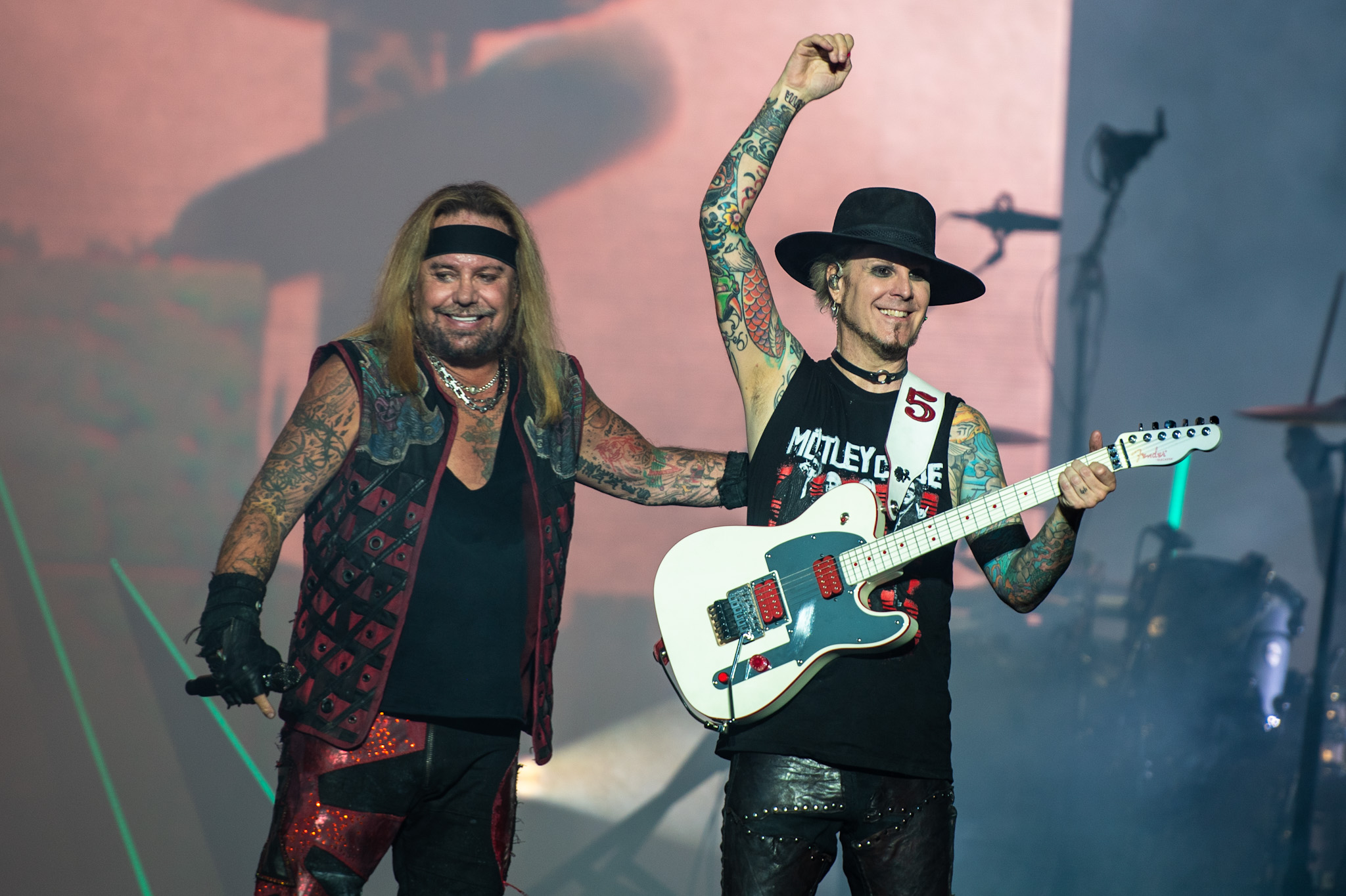 Mötley Crüe se apresenta com a ‘The World Tour’ em São Paulo. Crédito: Leca Suzuki