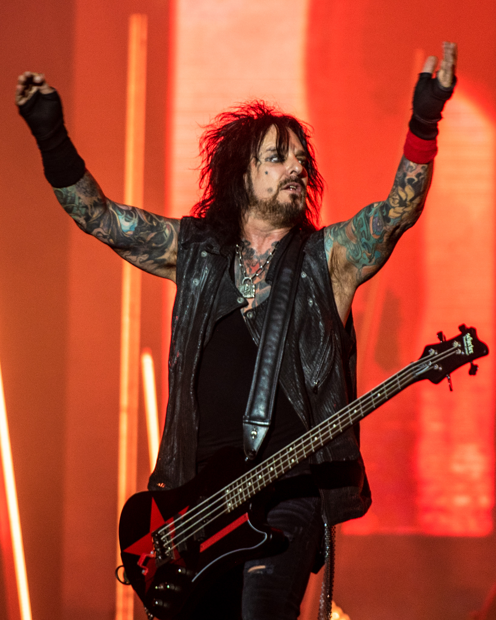 Mötley Crüe se apresenta com a ‘The World Tour’ em São Paulo. Crédito: Leca Suzuki