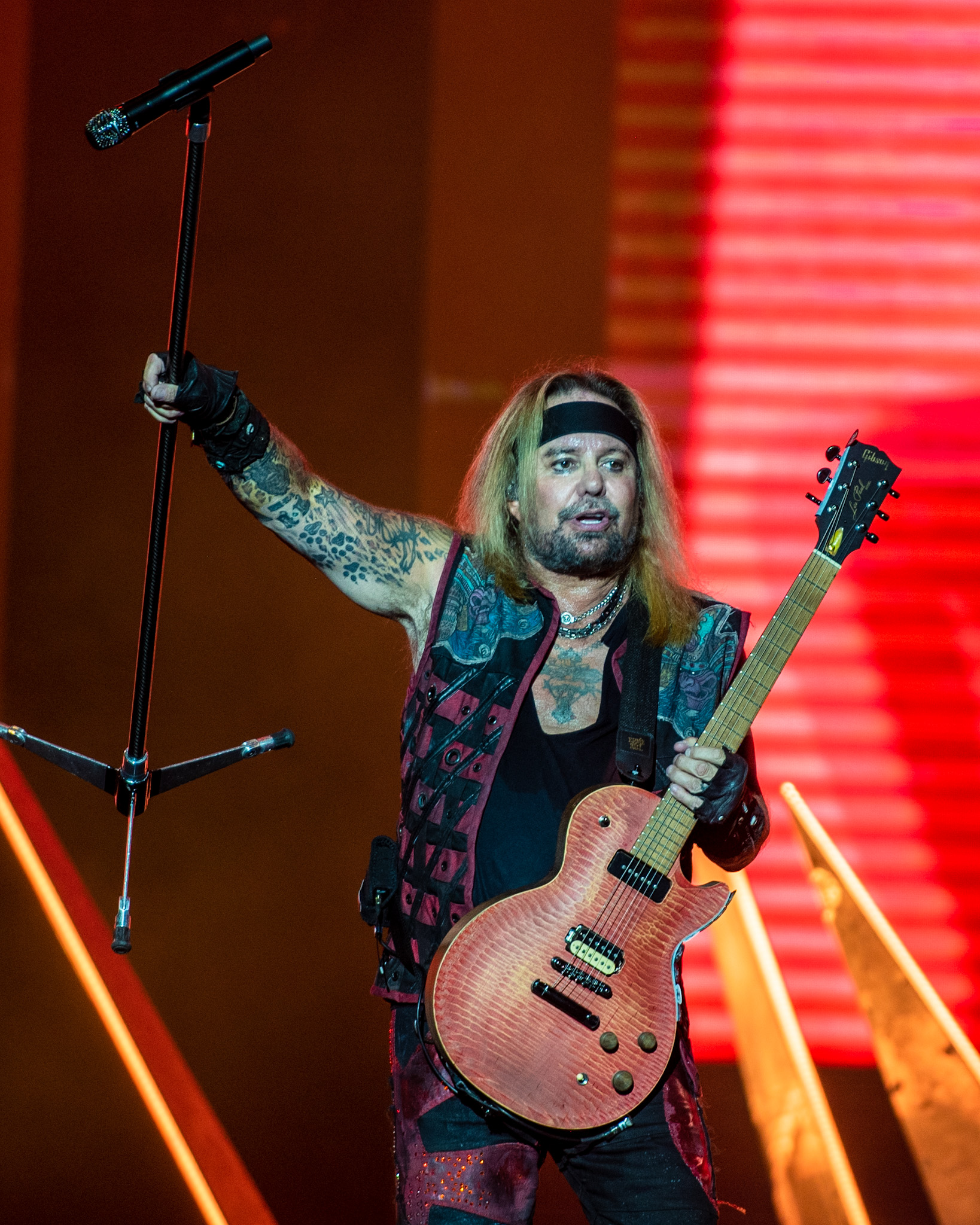 Mötley Crüe se apresenta com a ‘The World Tour’ em São Paulo. Crédito: Leca Suzuki