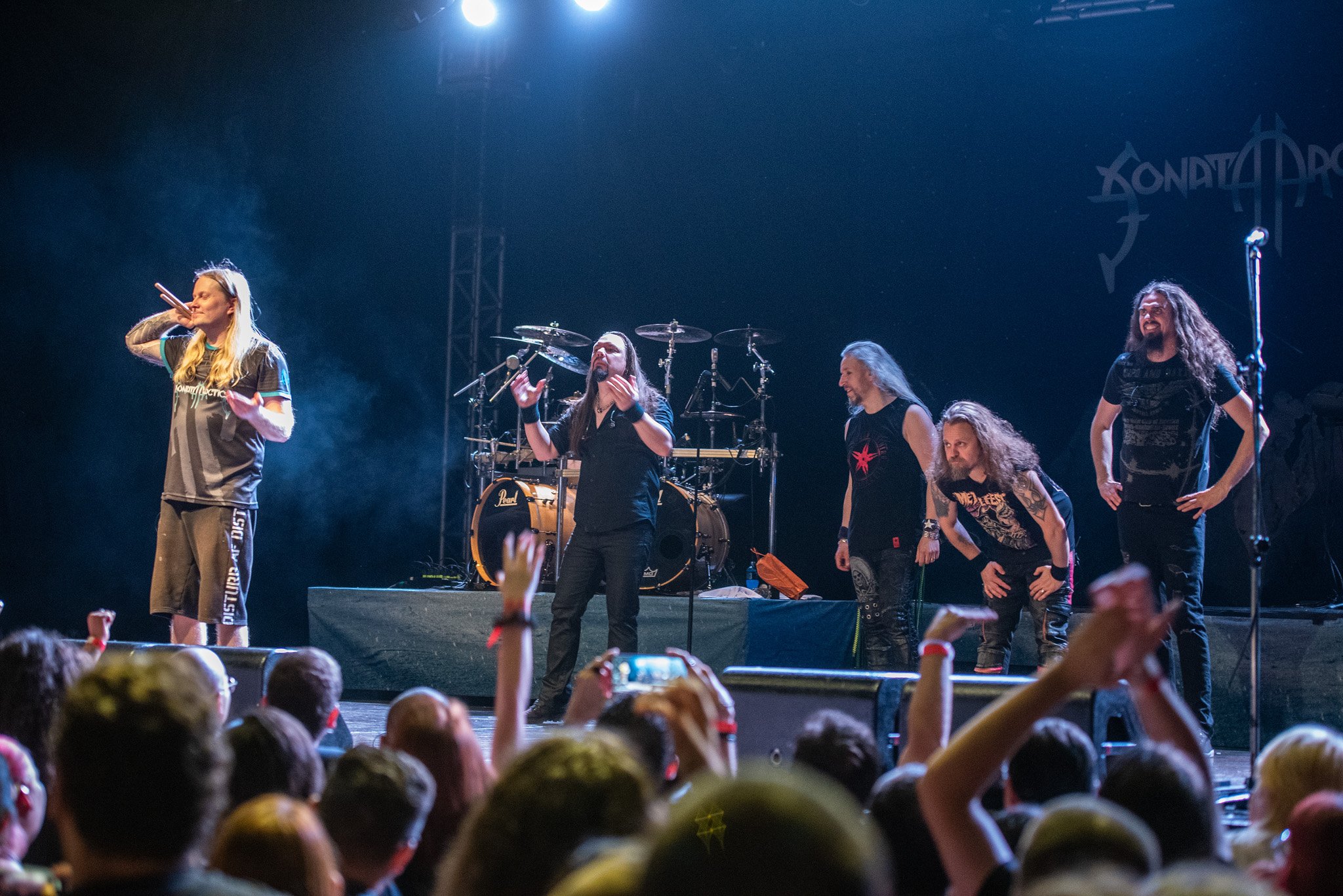 Sonata Arctica em São Paulo. Crédito: Leca Suzuki