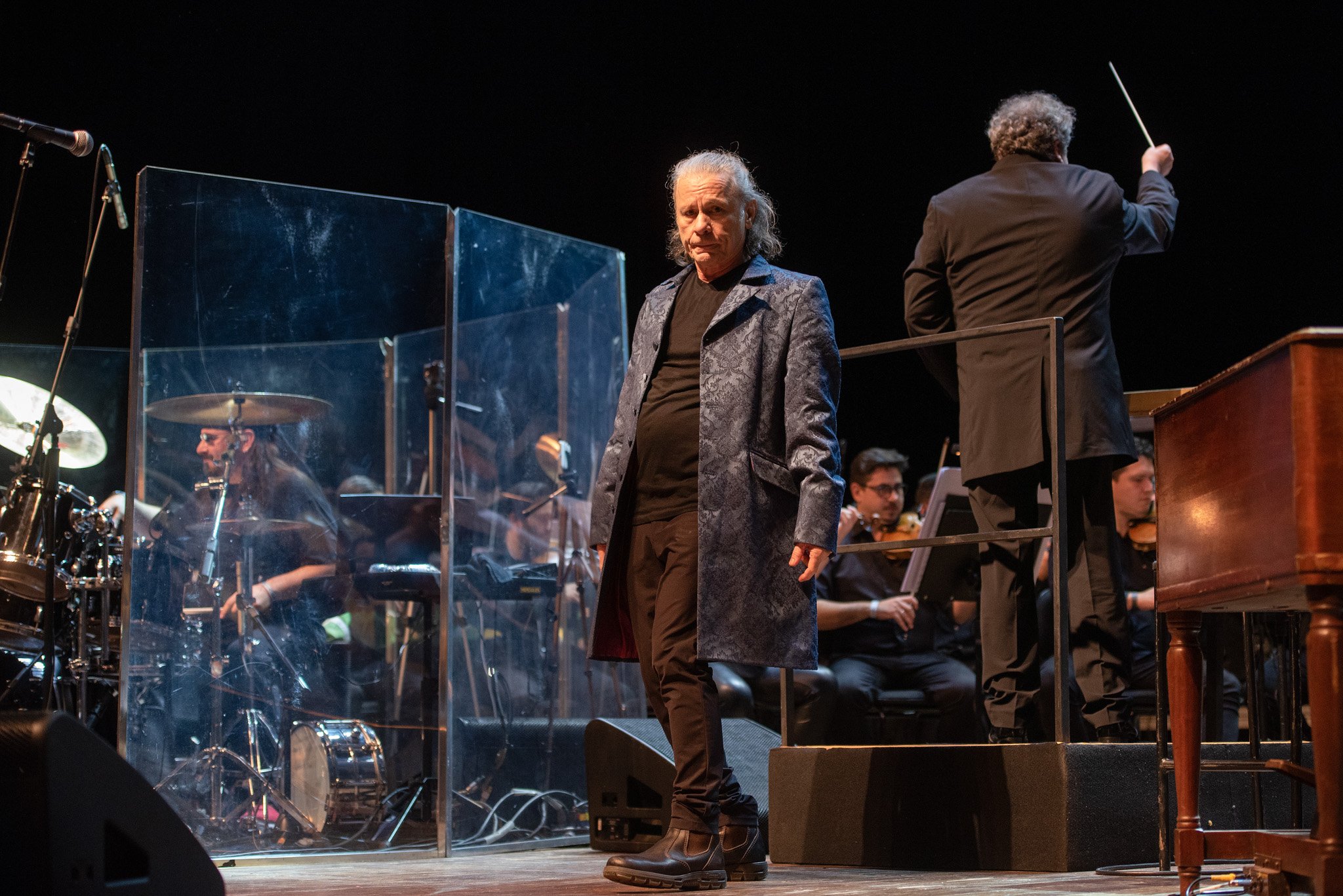 Bruce Dickinson apresenta ‘Concerto For Group And Orchestra’ em São Paulo. Crédito: Leca Suzuki