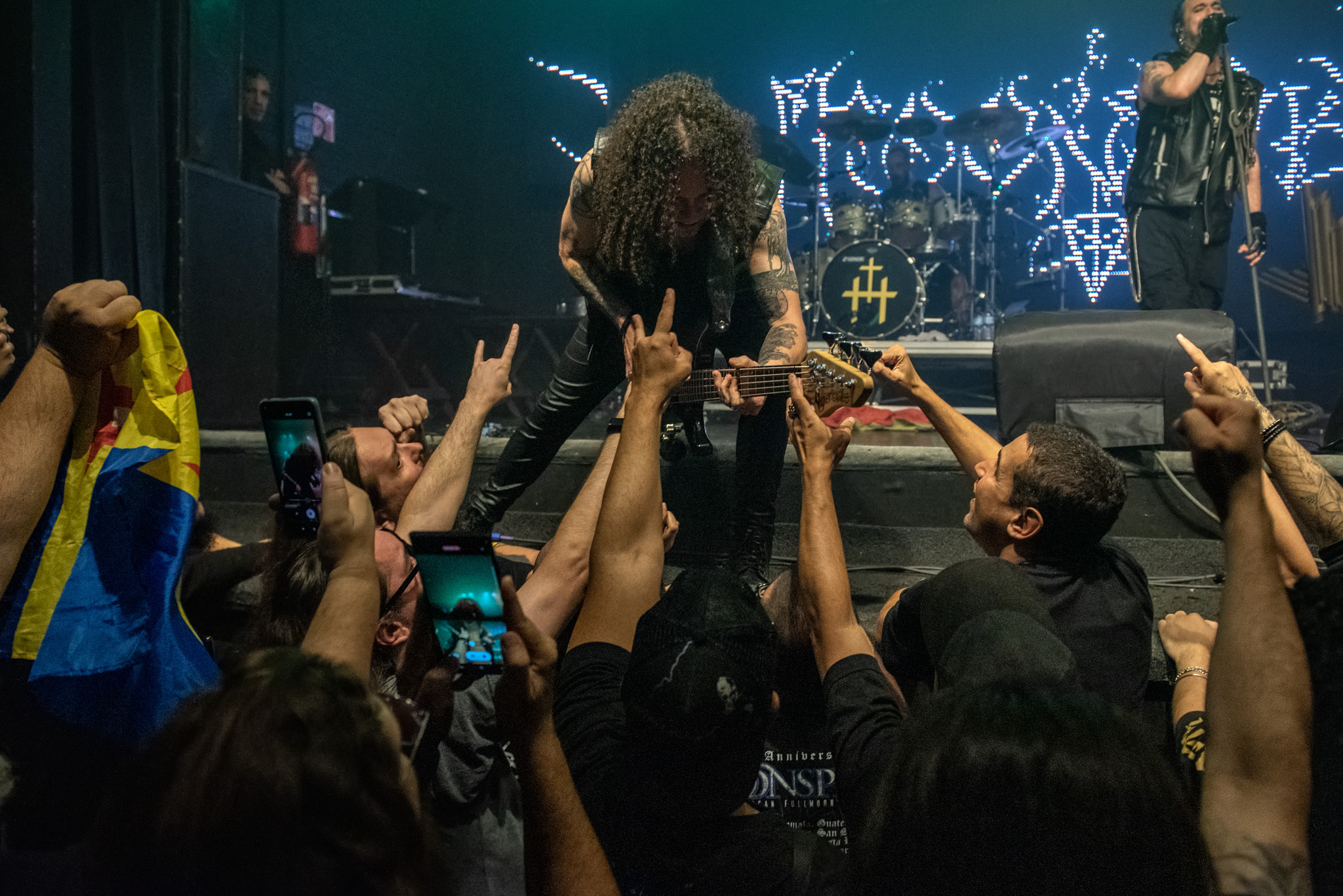 Moonspell no São Paulo Metal Fest. Crédito: Leca Suzuki