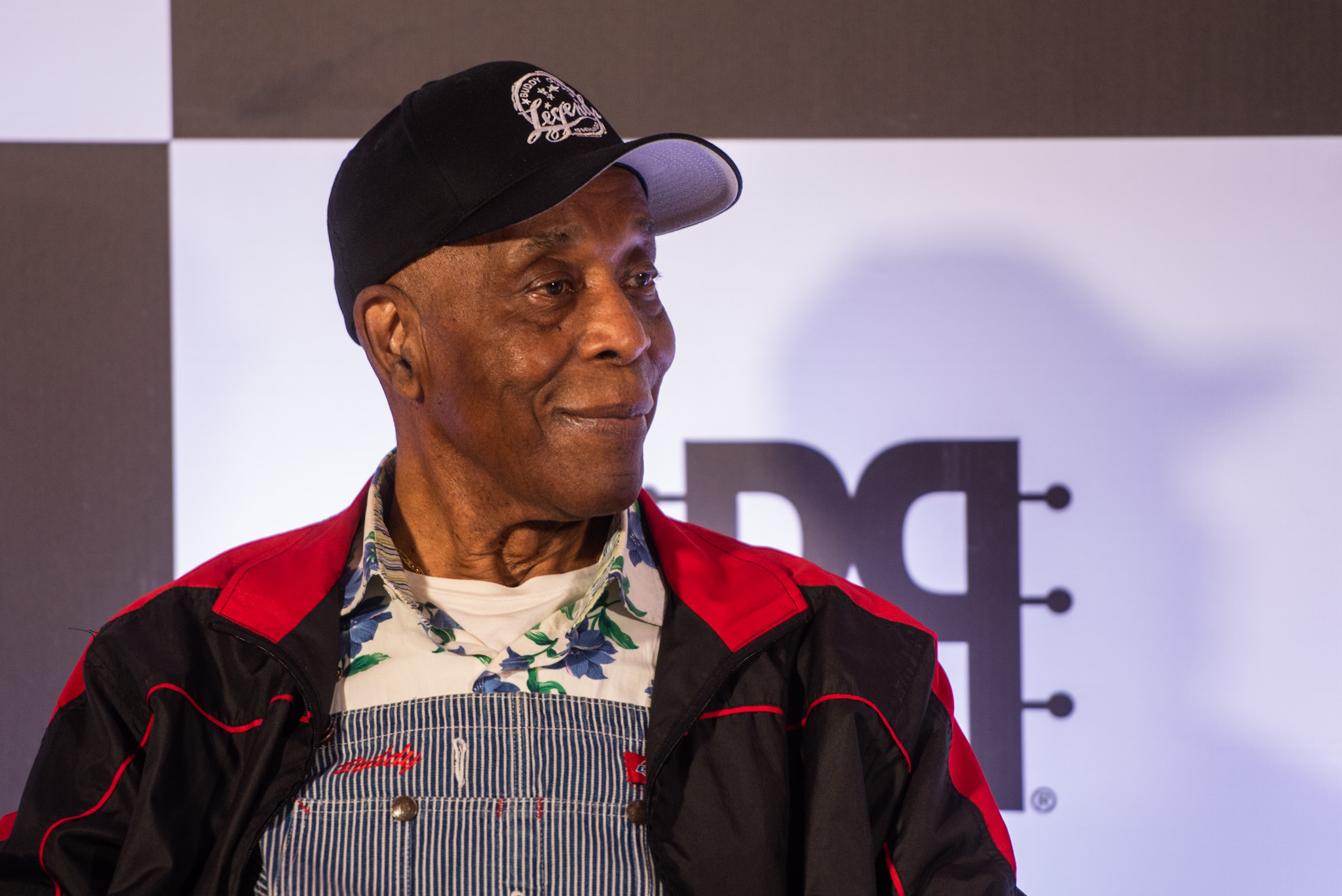 Buddy Guy na coletiva do Best of Blues and Rock 2023. Crédito: Leca Suzuki