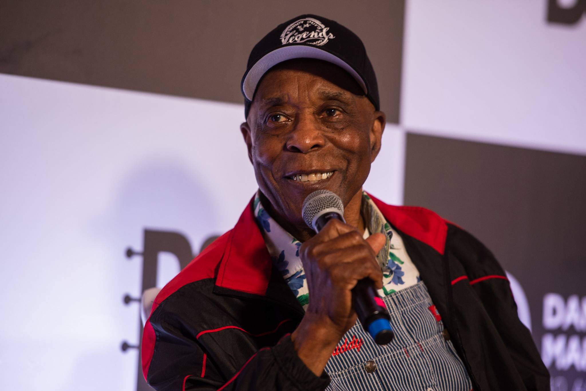 Buddy Guy na coletiva do Best of Blues and Rock 2023. Crédito: Leca Suzuki
