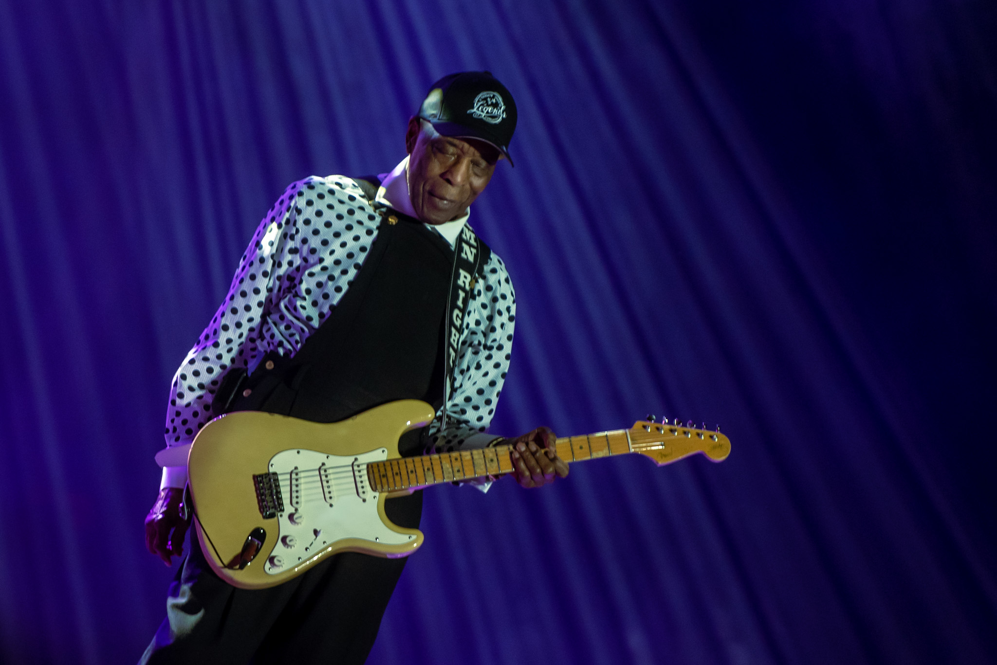 Buddy Guy no Best of Blues and Rock 2023. Crédito: Leca Suzuki
