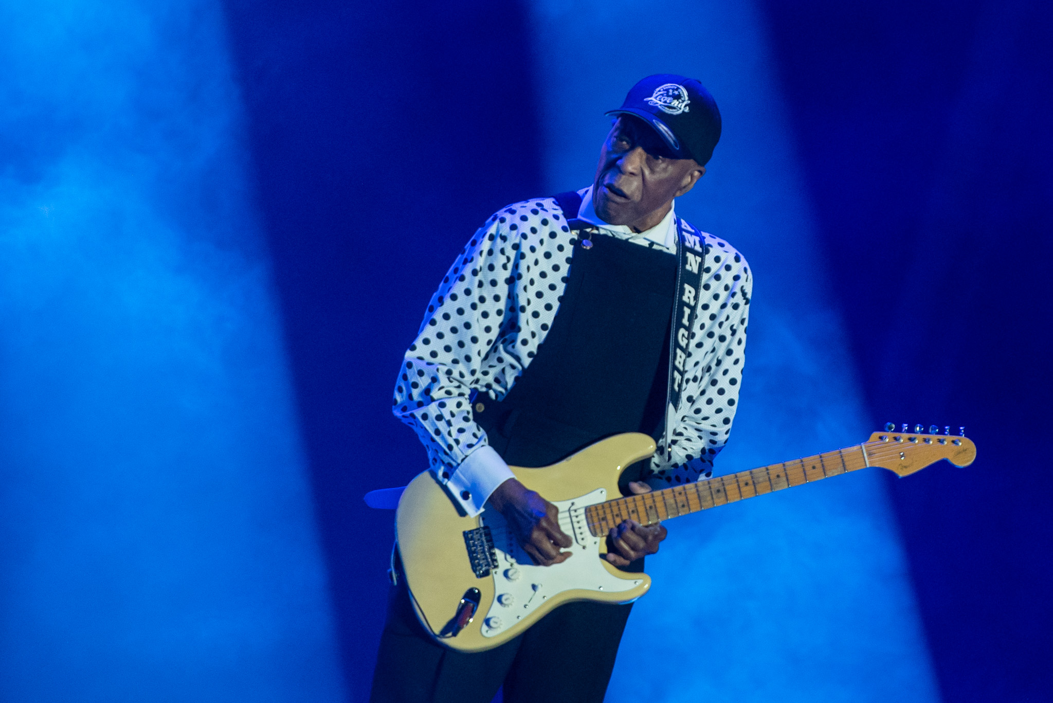Buddy Guy no Best of Blues and Rock 2023. Crédito: Leca Suzuki