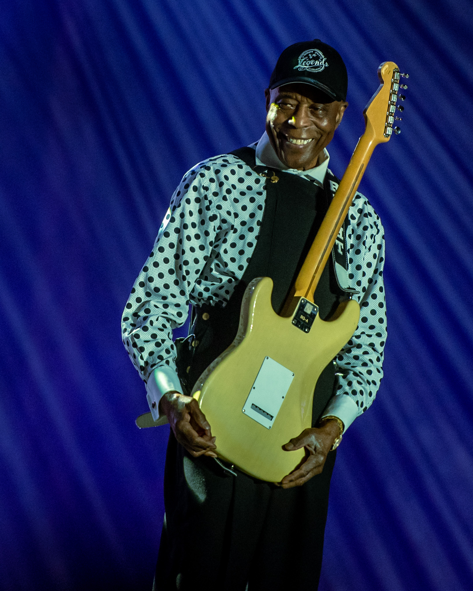 Buddy Guy no Best of Blues and Rock 2023. Crédito: Leca Suzuki