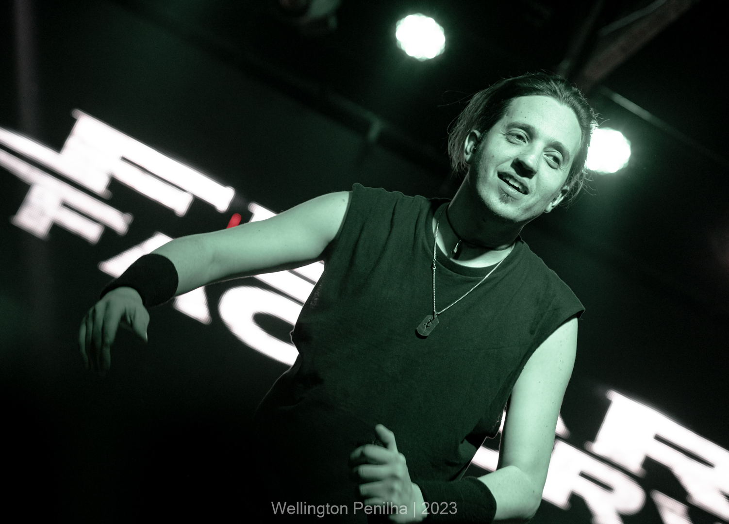 Fear Factory em São Paulo. Créditos: Wellington Penilha