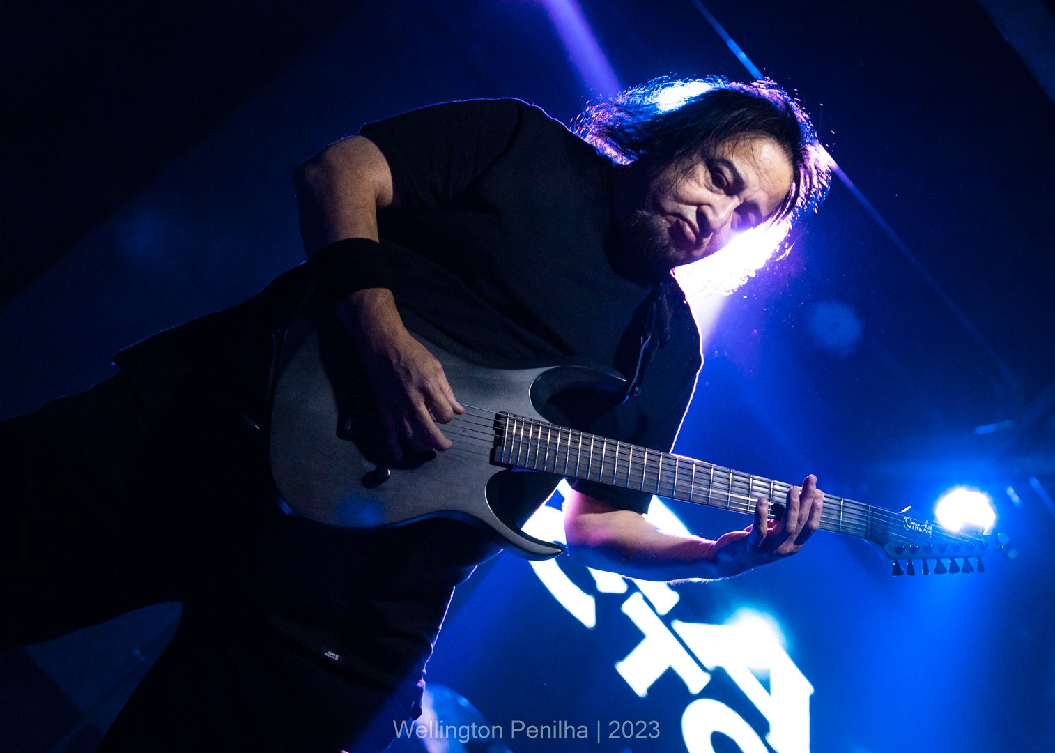 Fear Factory em São Paulo. Créditos: Wellington Penilha