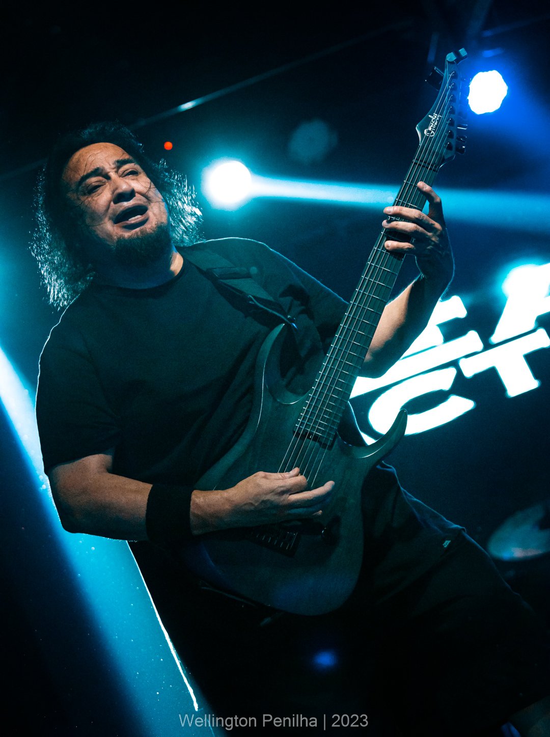 Fear Factory em São Paulo. Créditos: Wellington Penilha
