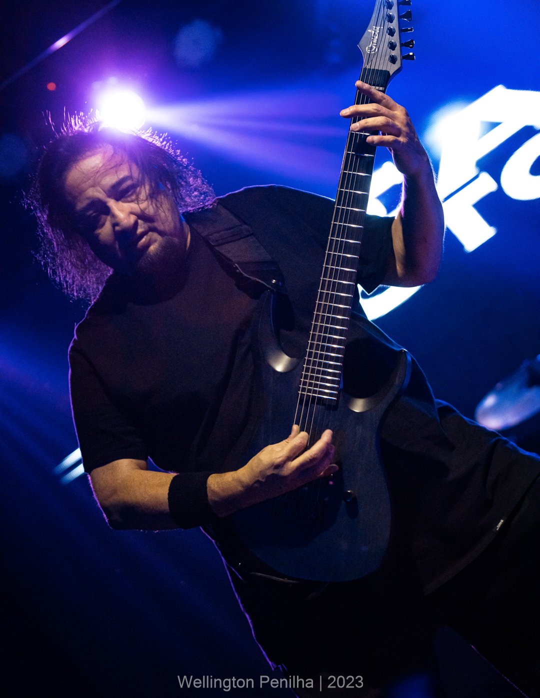 Fear Factory em São Paulo. Créditos: Wellington Penilha