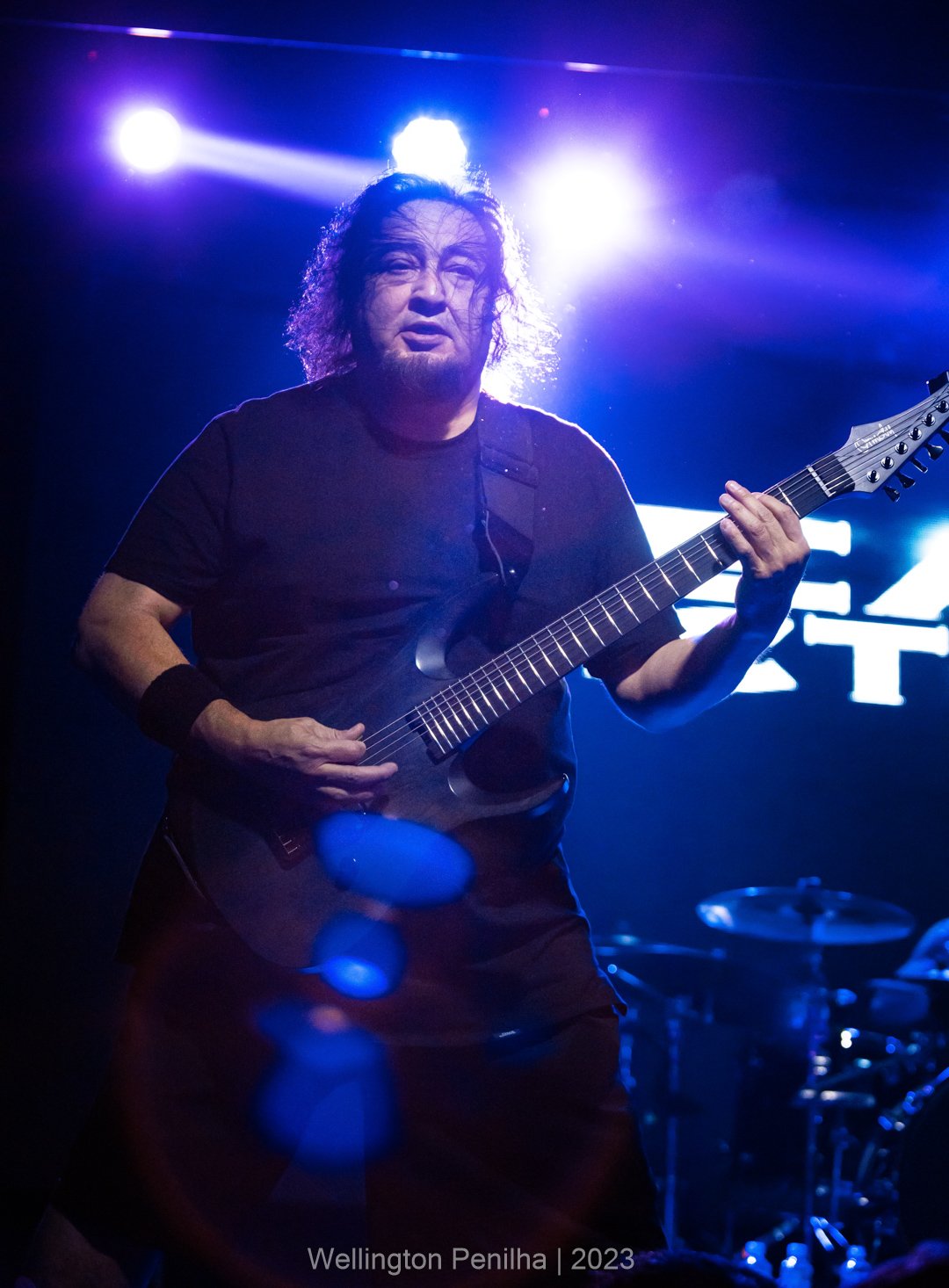 Fear Factory em São Paulo. Créditos: Wellington Penilha