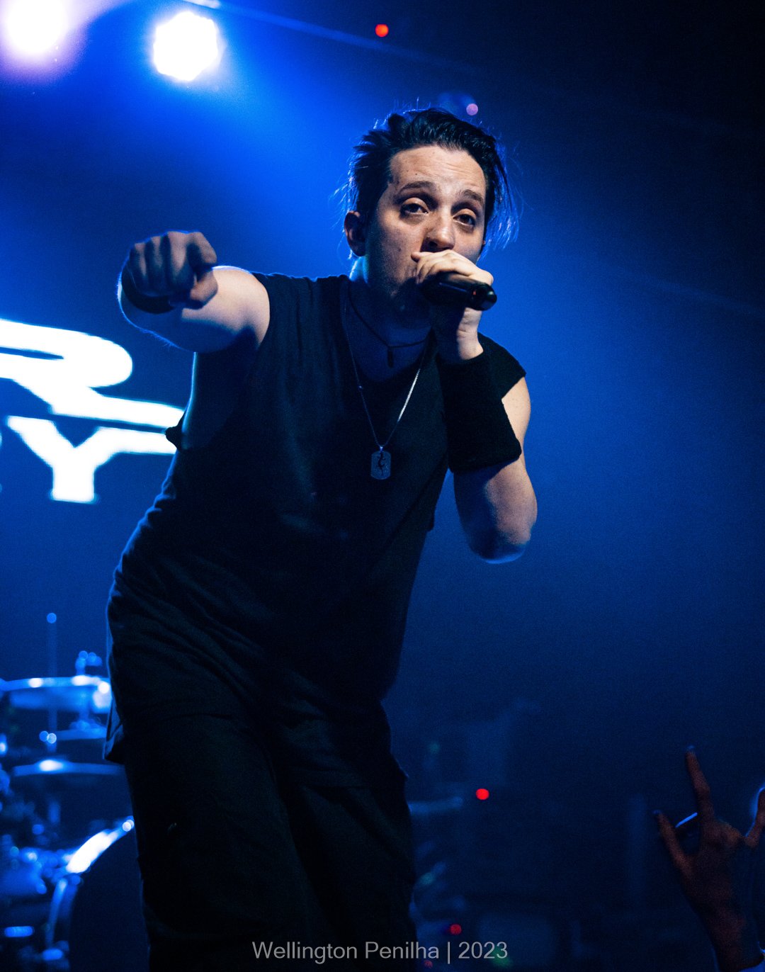 Fear Factory em São Paulo. Créditos: Wellington Penilha