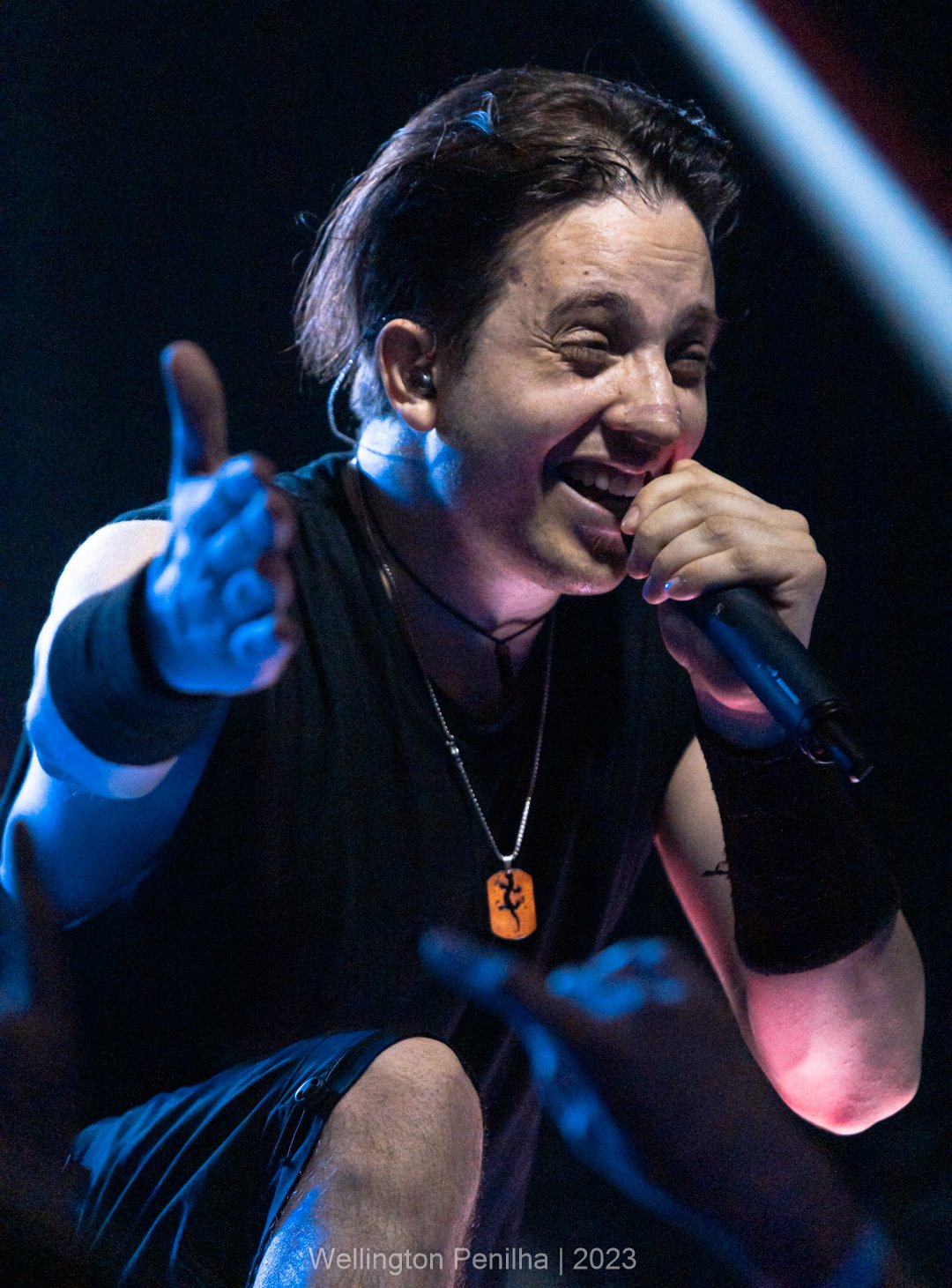 Fear Factory em São Paulo. Créditos: Wellington Penilha
