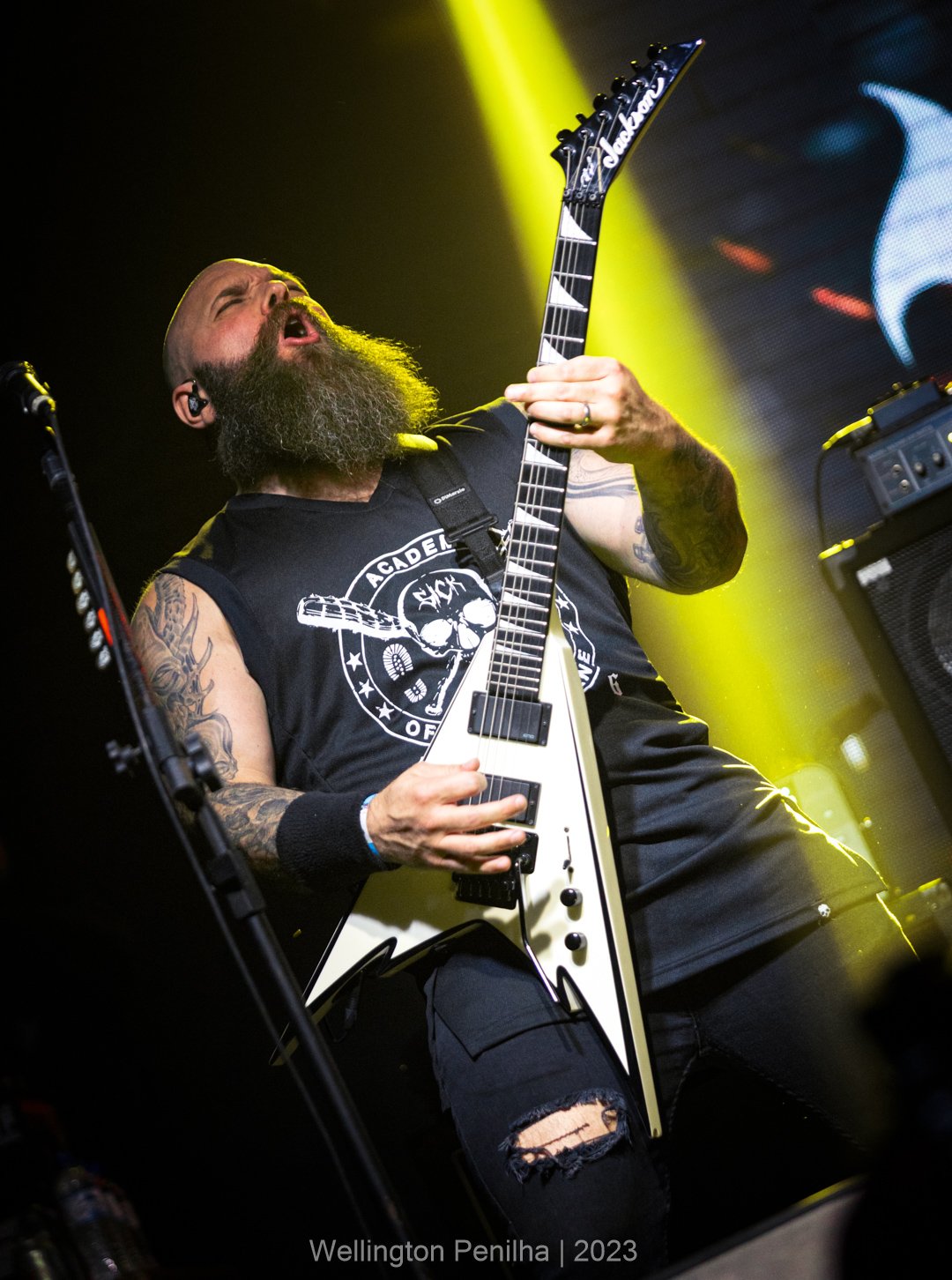 Korzus em São Paulo. Créditos: Wellington Penilha