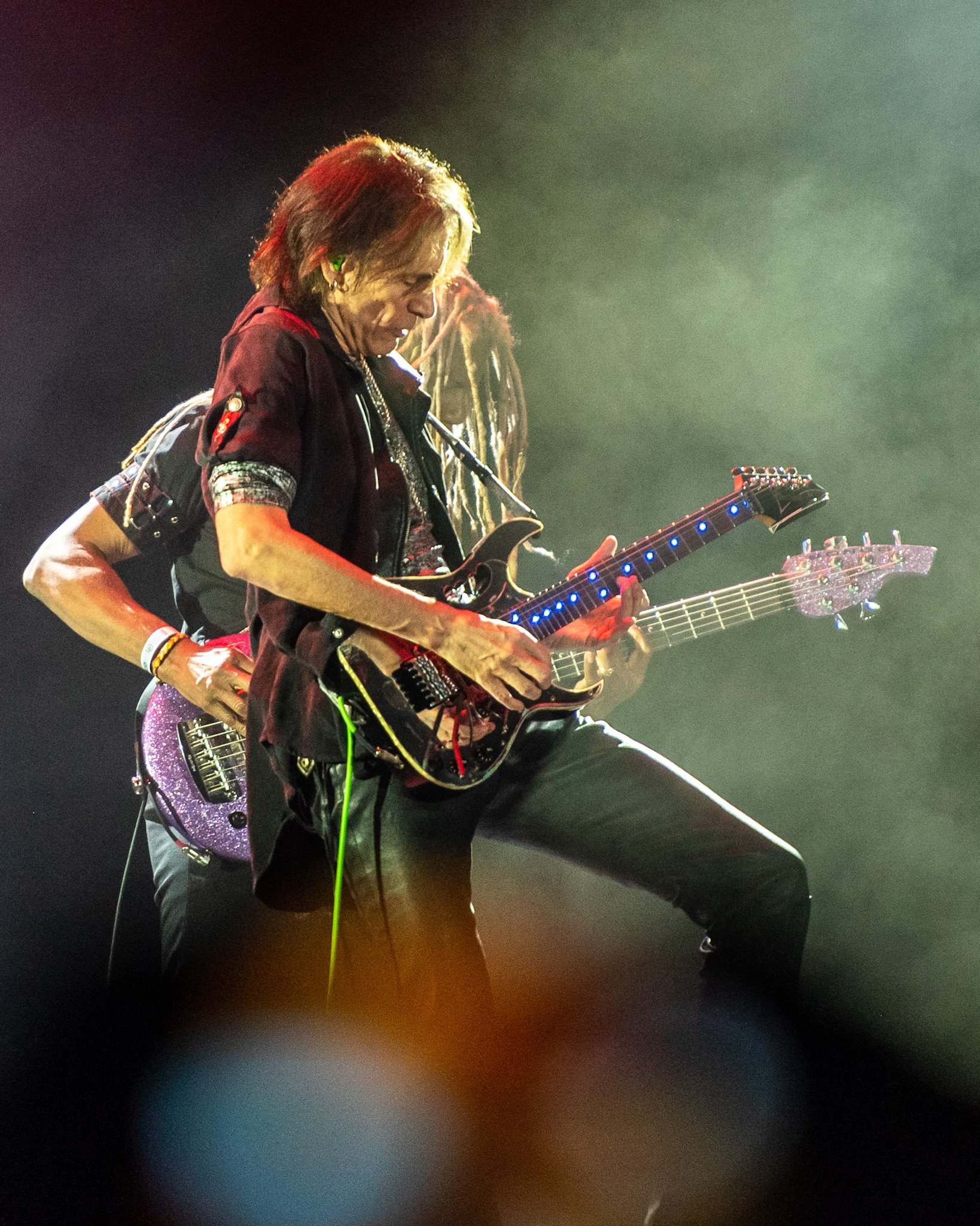 Steve Vai no Best of Blues and Rock 2023. Crédito: Leca Suzuki