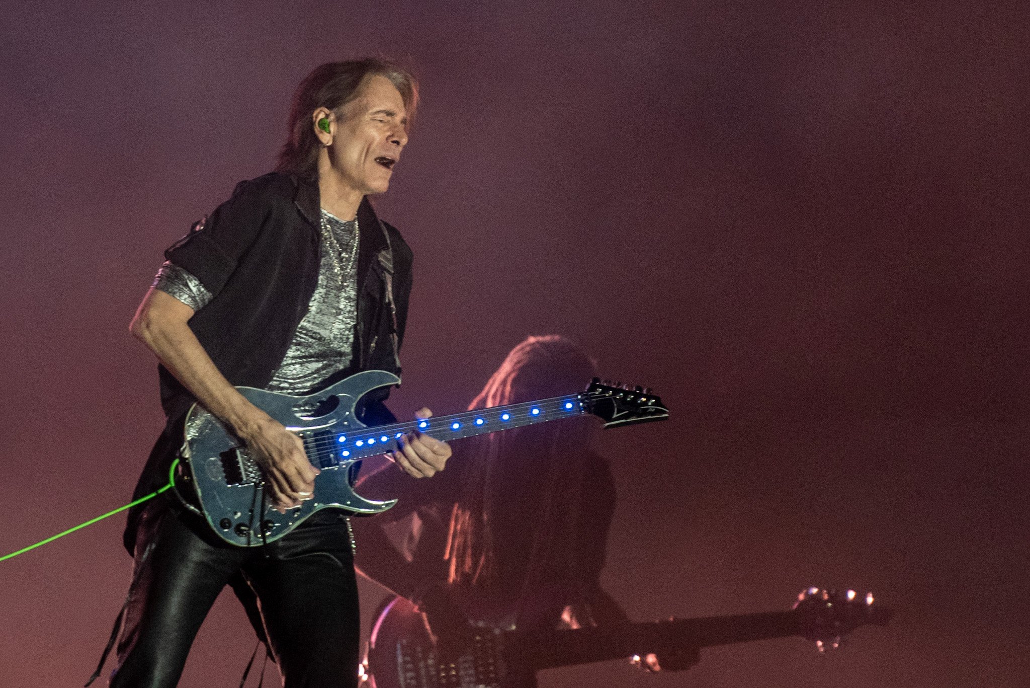 Steve Vai no Best of Blues and Rock 2023. Crédito: Leca Suzuki