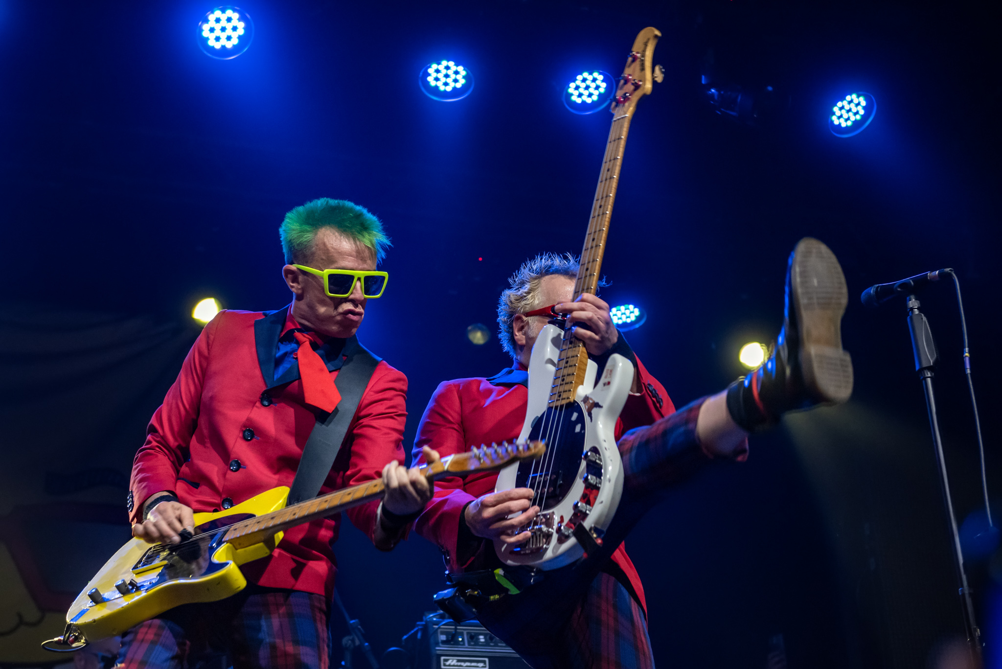Toy Dolls no Carioca Club em São Paulo. Crédito: Leca Suzuki