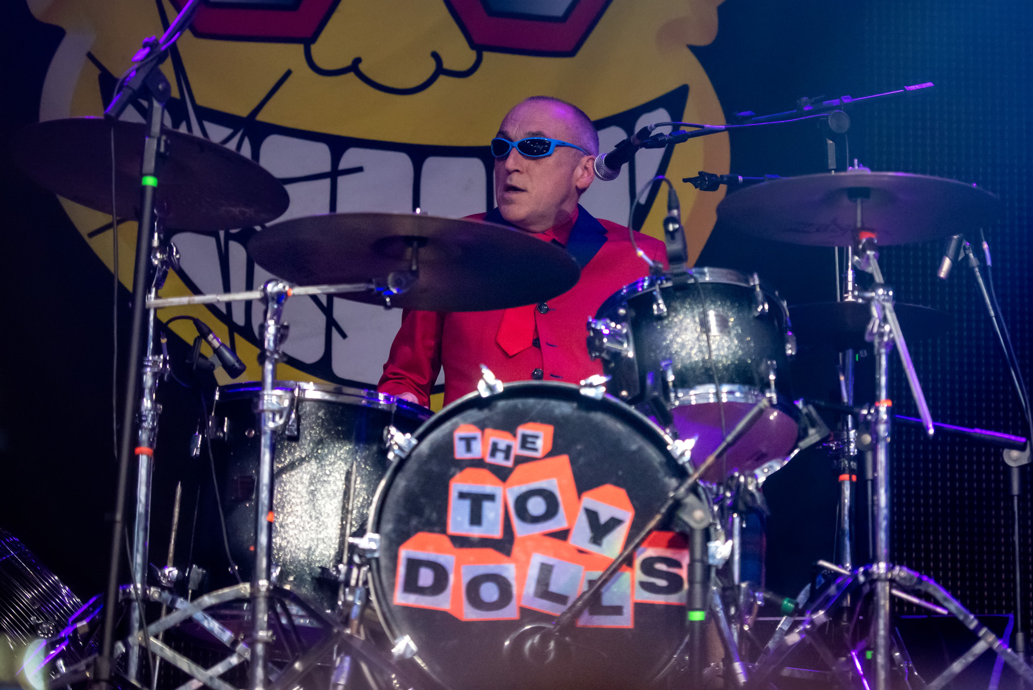 Toy Dolls no Carioca Club em São Paulo. Crédito: Leca Suzuki