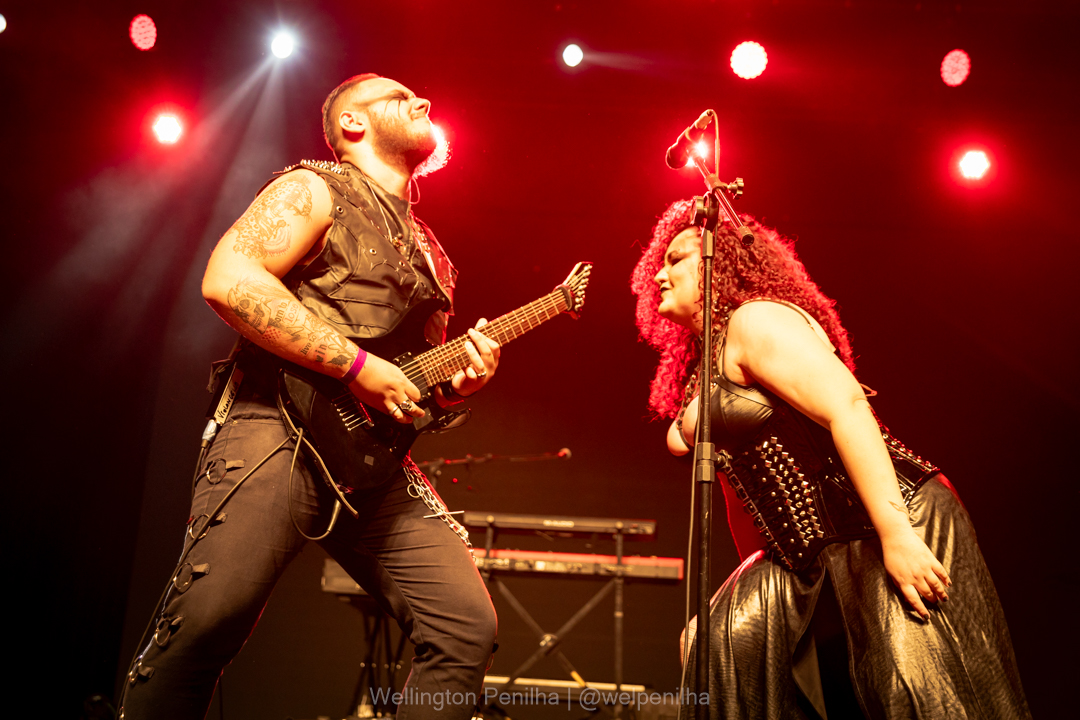 Lumnia abrindo para o show da Tarja em São Paulo. Crédito: Wellington Penilha