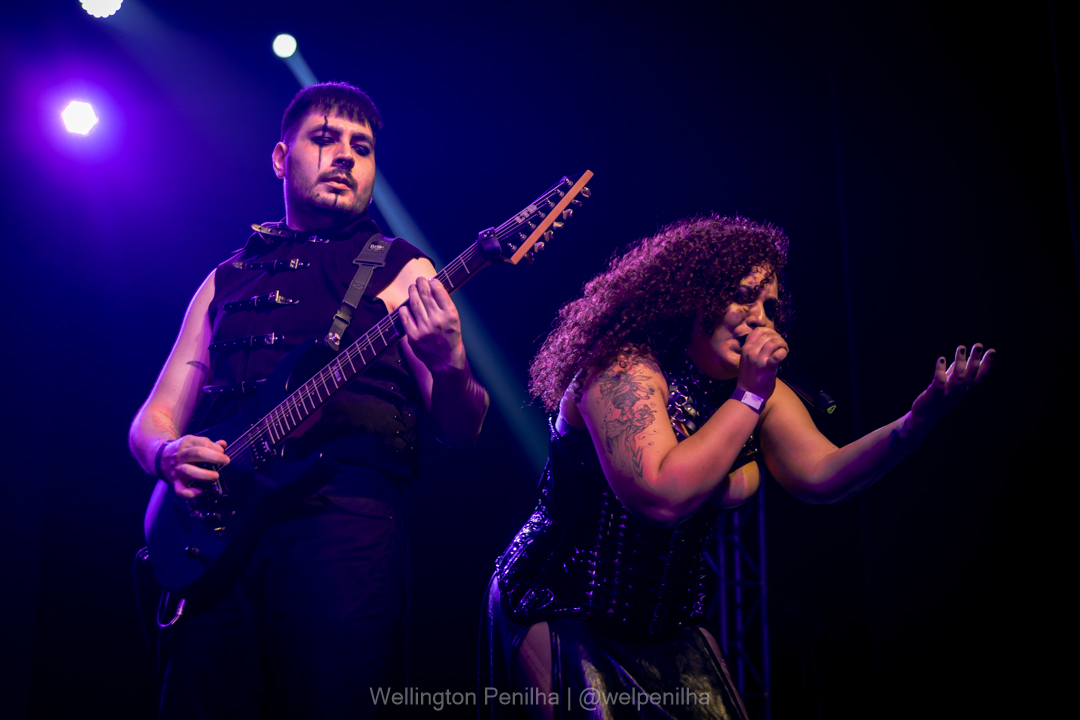 Lumnia abrindo para o show da Tarja em São Paulo. Crédito: Wellington Penilha