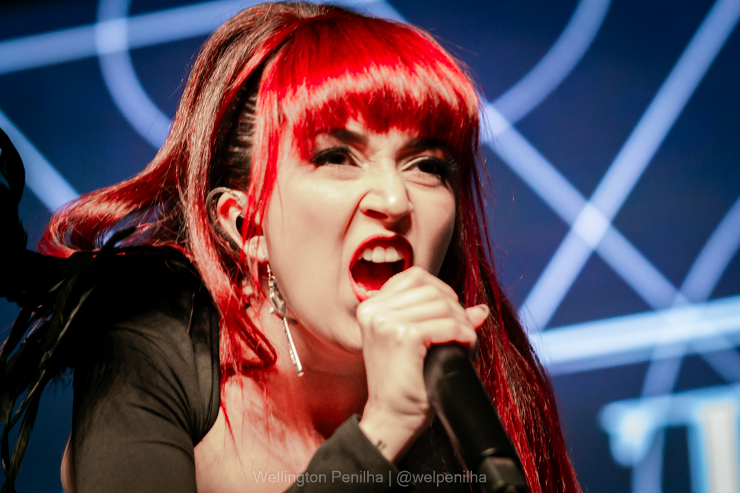 Santo Graal abrindo para o show da Tarja em São Paulo. Crédito: Wellington Penilha